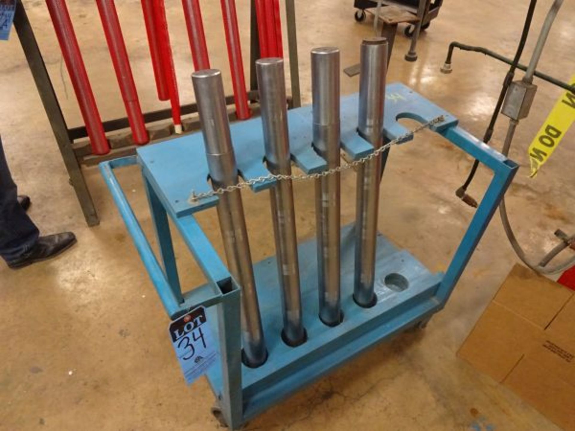 Cart with (4) Alignment Bars