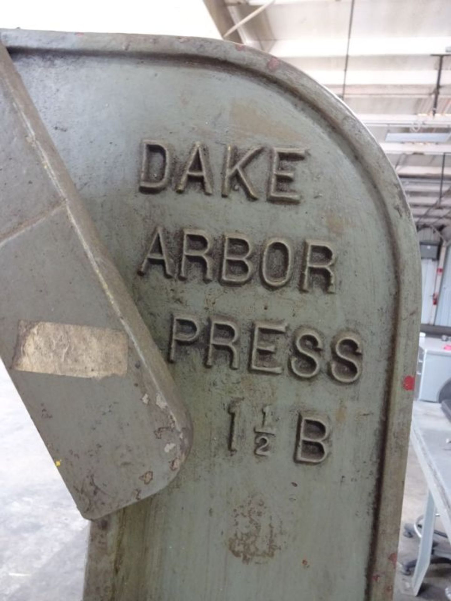 Dake No. 1-1/2B Arbor Press - Image 3 of 3