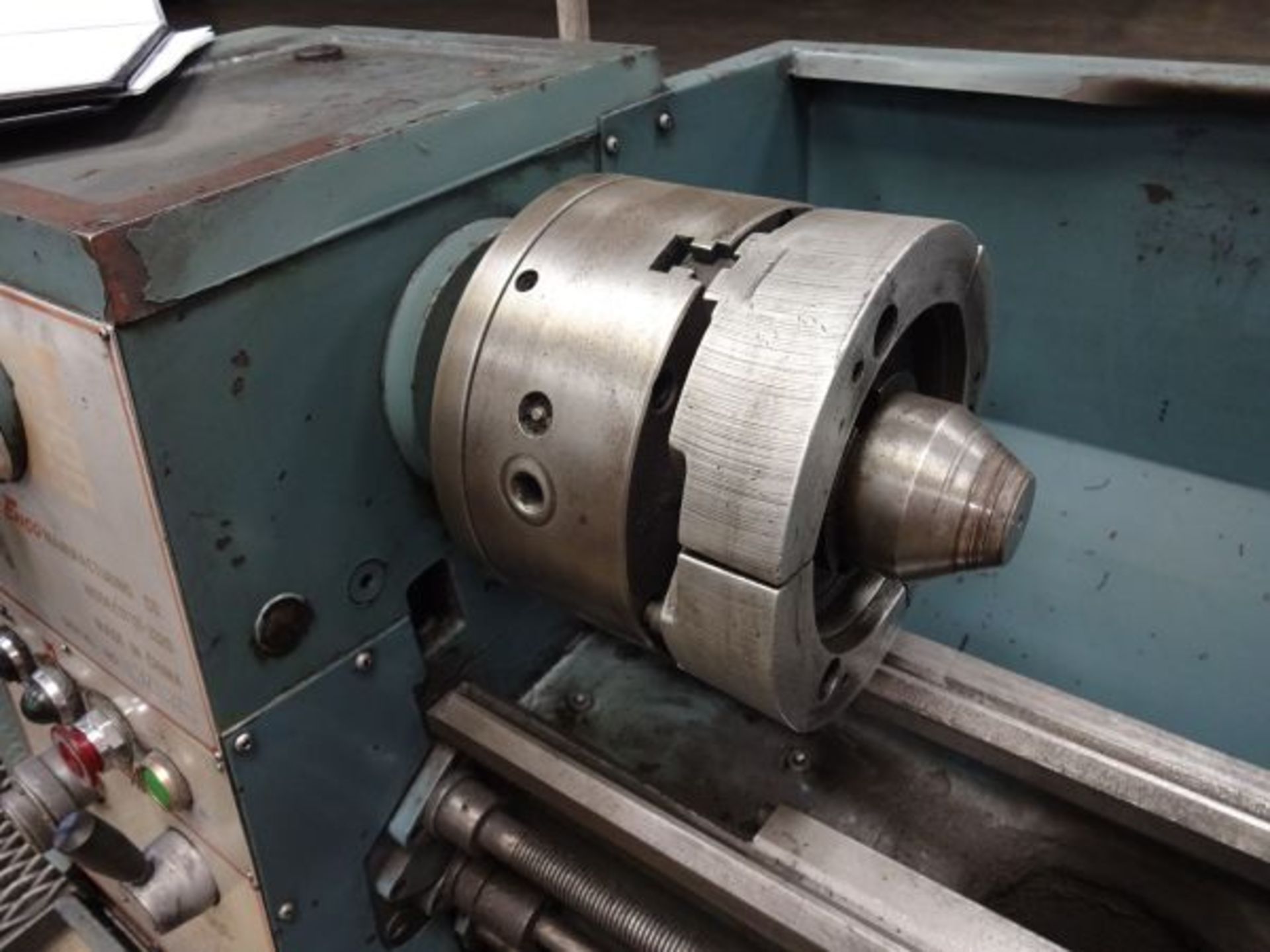 13" X 34" Enco Model 111-3320 Engine Lathe; S/N 940038, 8" 3-Jaw Chuck, 1" Spindle Bore, 45-1,800 - Image 8 of 10