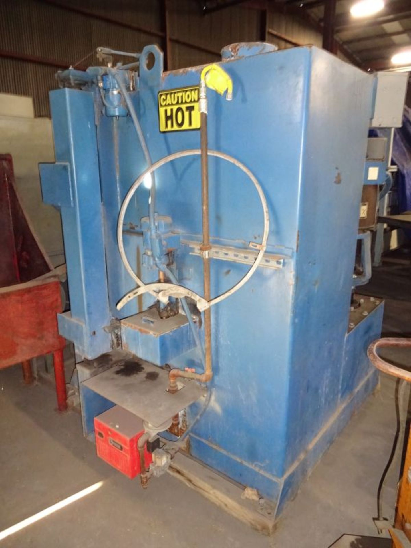 Mart Tornado Gas Fired Batch Type Rotary Parts Washer; S/N N/A, 41" Diameter X 38" High Chamber, - Image 6 of 7