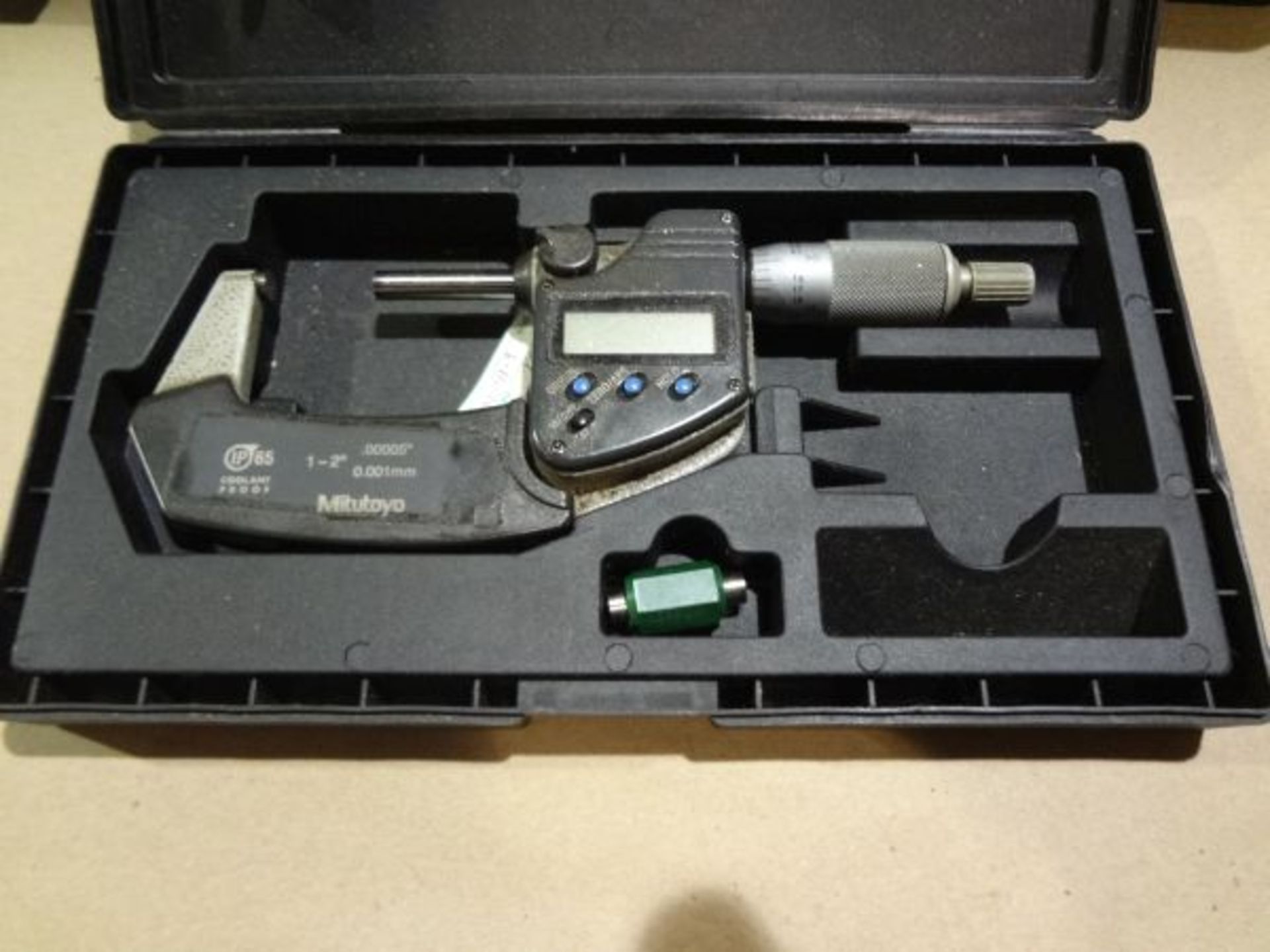 1" - 2" MITUTOYO DIGITAL MICROMETER