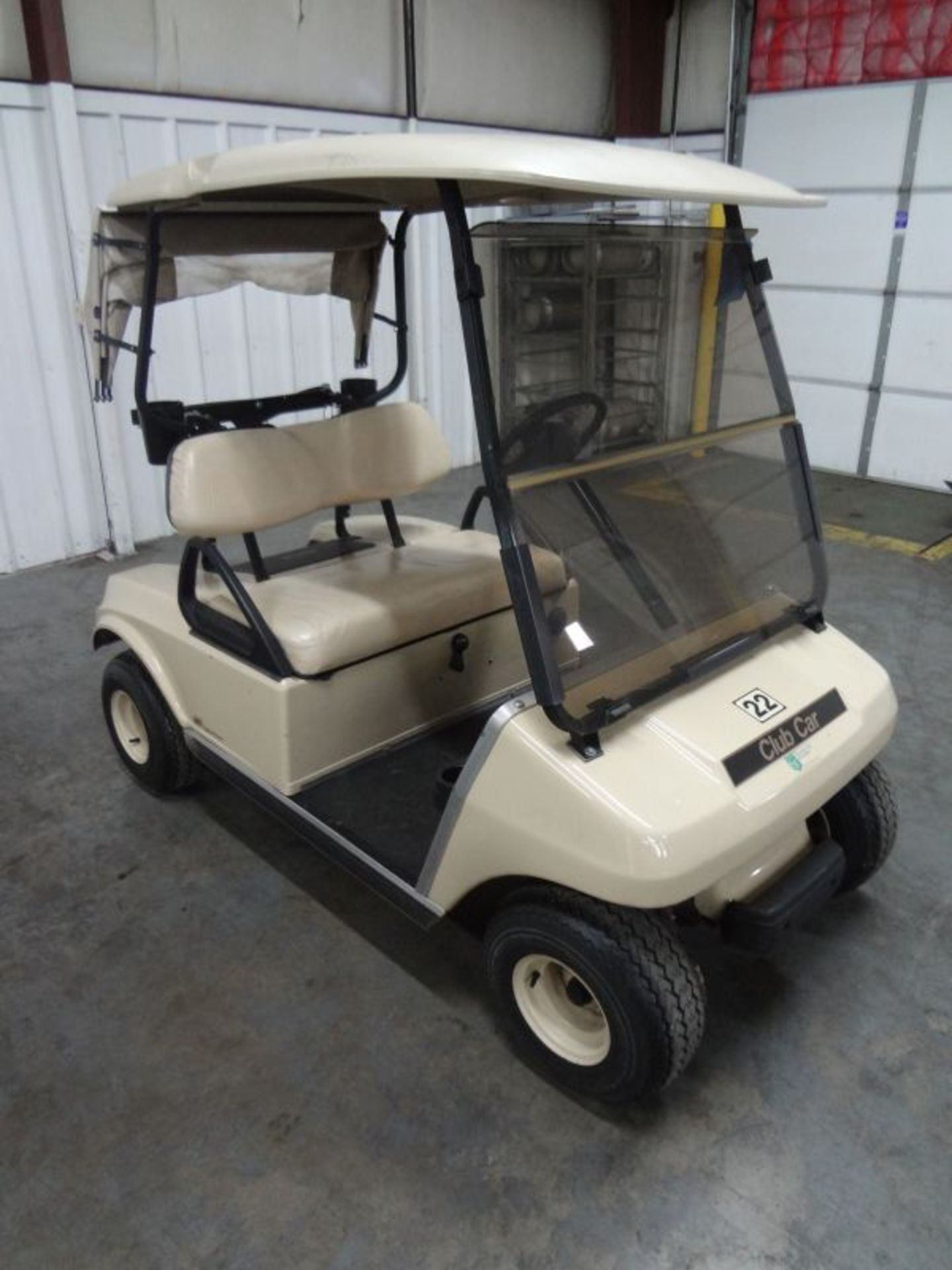 2011 CLUB CAR MODEL DS 2-PERSON GASOLINE POWERED PERSONNEL CARRIER / GOLF CART; S/N AG1128-206052, - Image 2 of 6