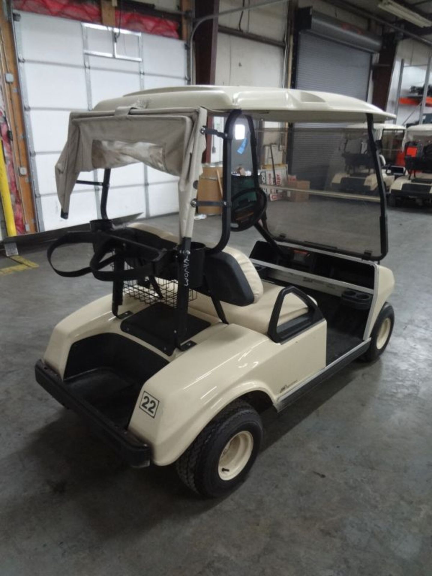 2011 CLUB CAR MODEL DS 2-PERSON GASOLINE POWERED PERSONNEL CARRIER / GOLF CART; S/N AG1128-206052, - Image 3 of 6