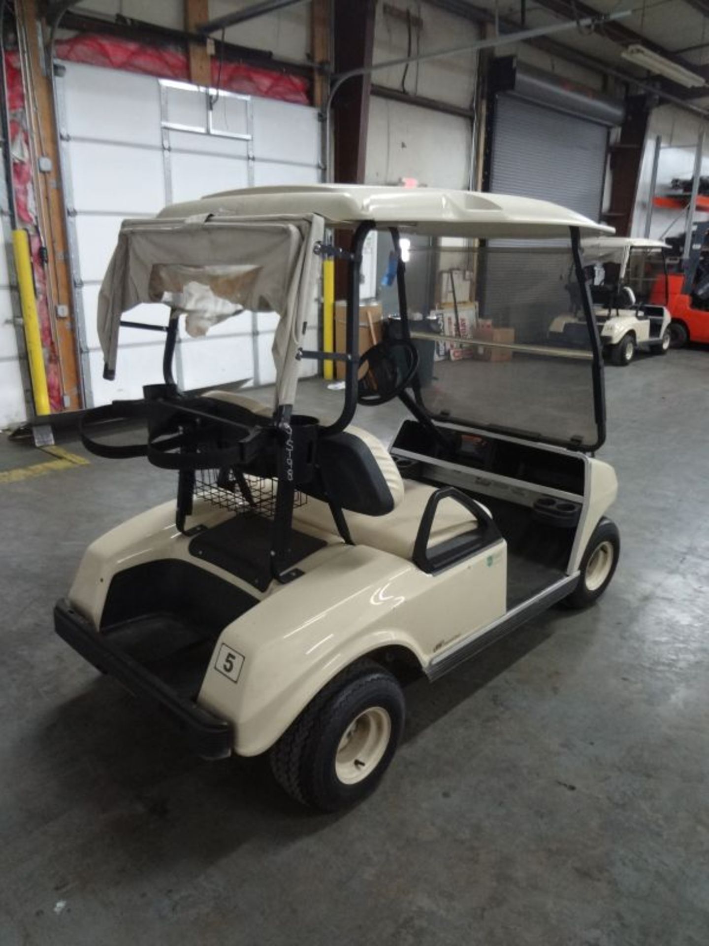 2011 CLUB CAR MODEL DS 2-PERSON GASOLINE POWERED PERSONNEL CARRIER / GOLF CART; S/N AG1128-205683, - Image 3 of 6