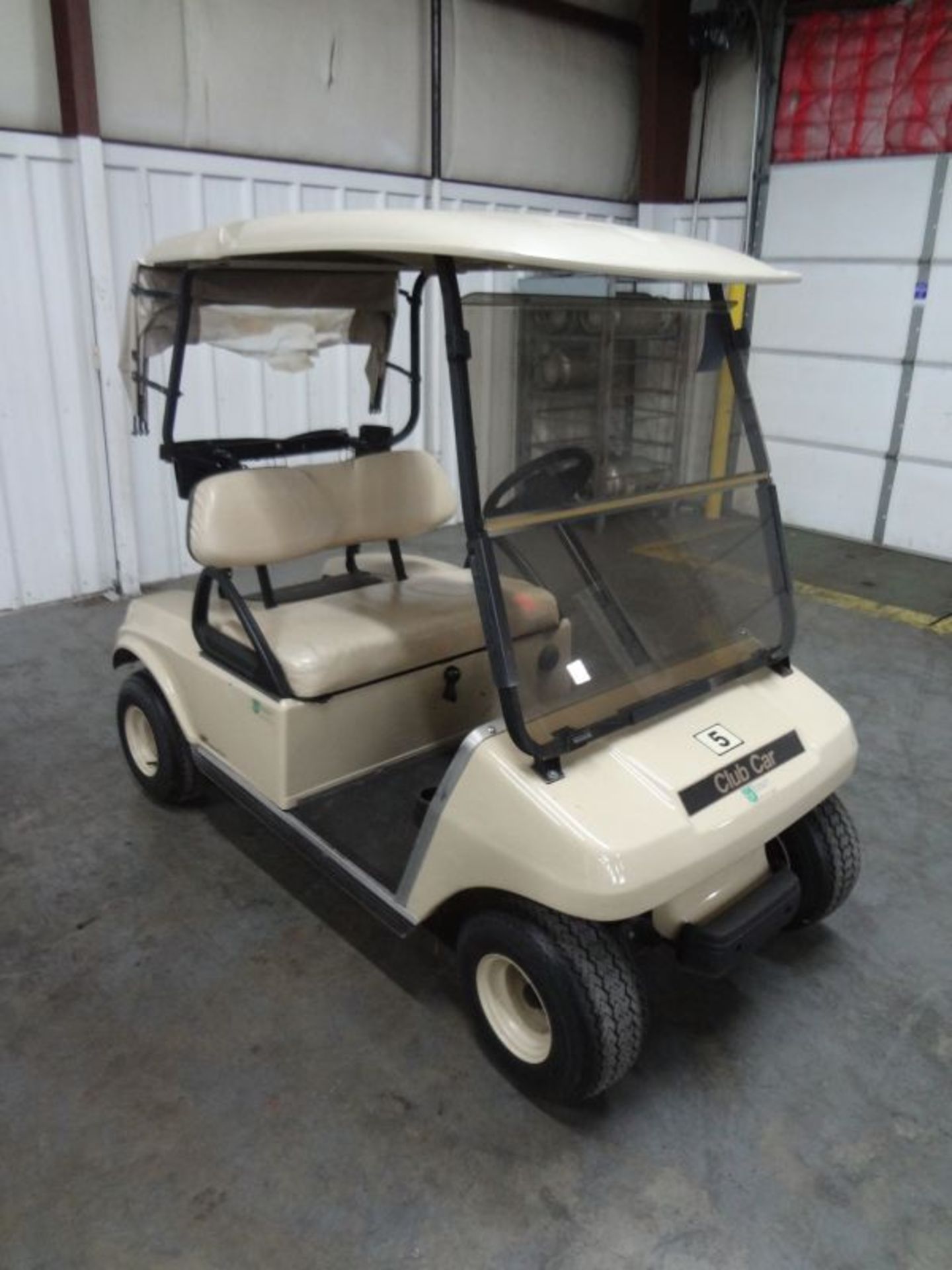2011 CLUB CAR MODEL DS 2-PERSON GASOLINE POWERED PERSONNEL CARRIER / GOLF CART; S/N AG1128-205683, - Image 2 of 6