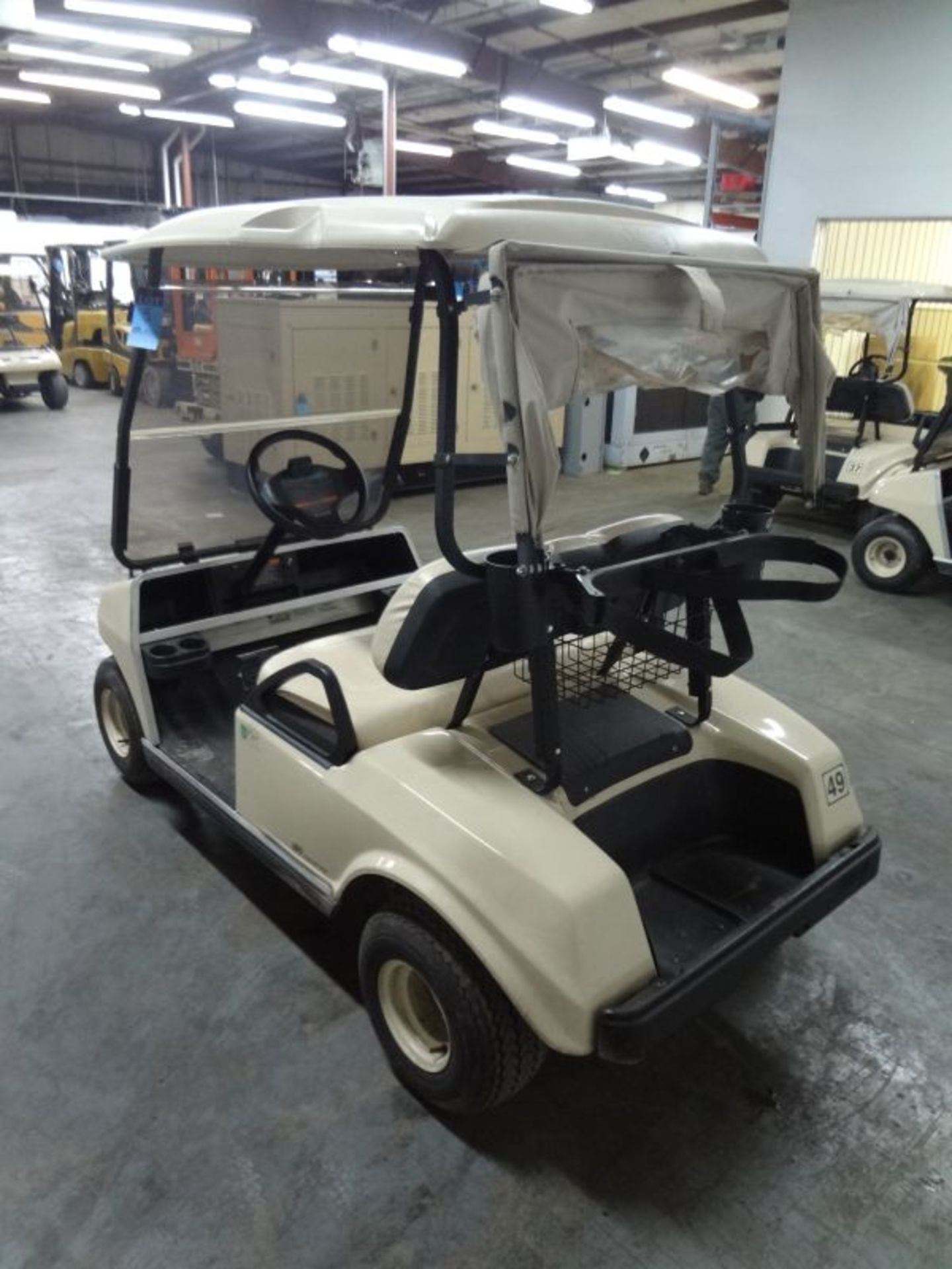 2011 CLUB CAR MODEL DS 2-PERSON GASOLINE POWERED PERSONNEL CARRIER / GOLF CART; S/N AG1128-206036, - Image 4 of 6