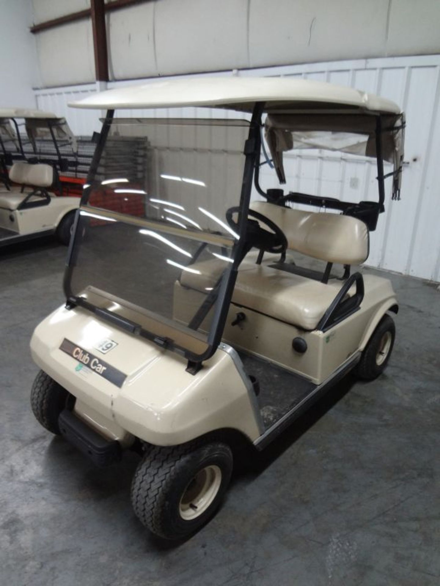 2011 CLUB CAR MODEL DS 2-PERSON GASOLINE POWERED PERSONNEL CARRIER / GOLF CART; S/N AG1128-206036,