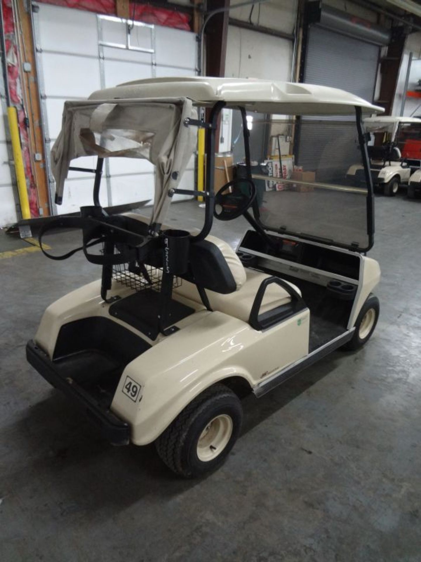 2011 CLUB CAR MODEL DS 2-PERSON GASOLINE POWERED PERSONNEL CARRIER / GOLF CART; S/N AG1128-206036, - Image 3 of 6