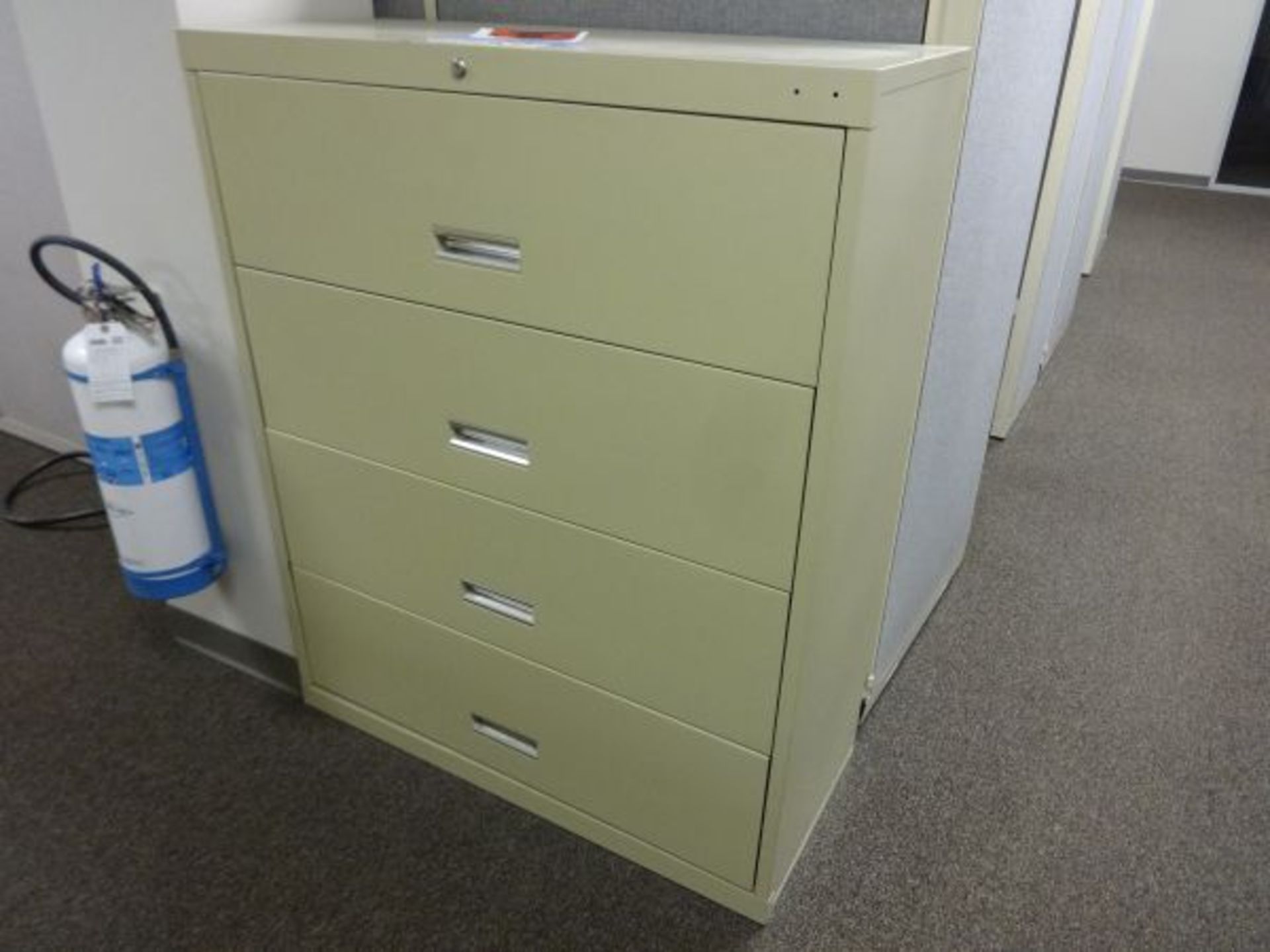 4-DRAWER LOTH LATERAL FILE CABINETS - Image 2 of 2