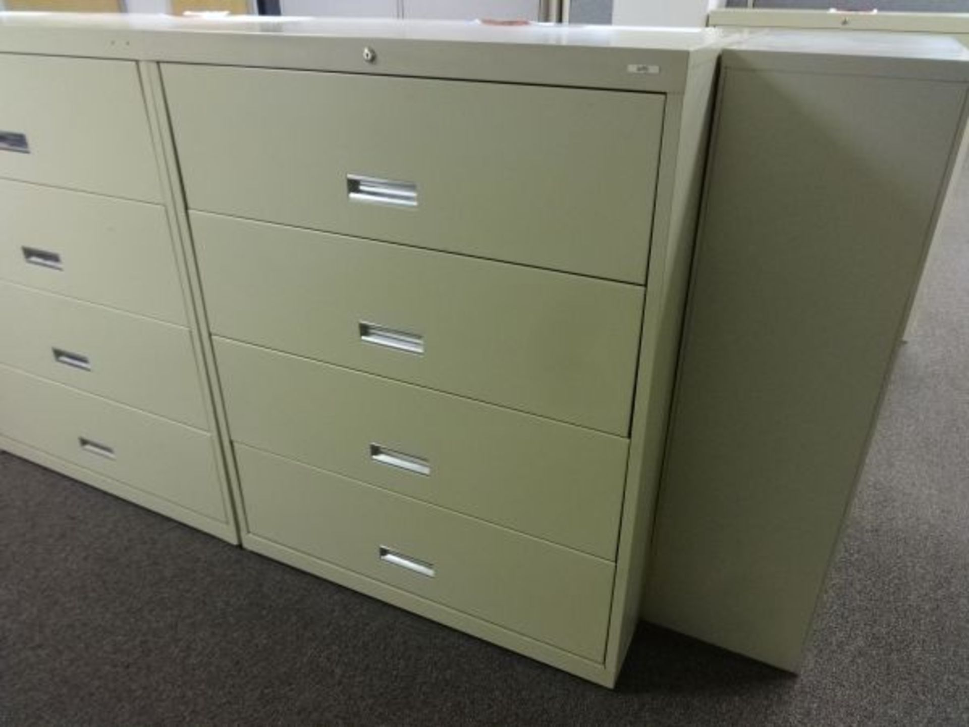 4-DRAWER LOTH LATERAL FILE CABINET - Image 2 of 2