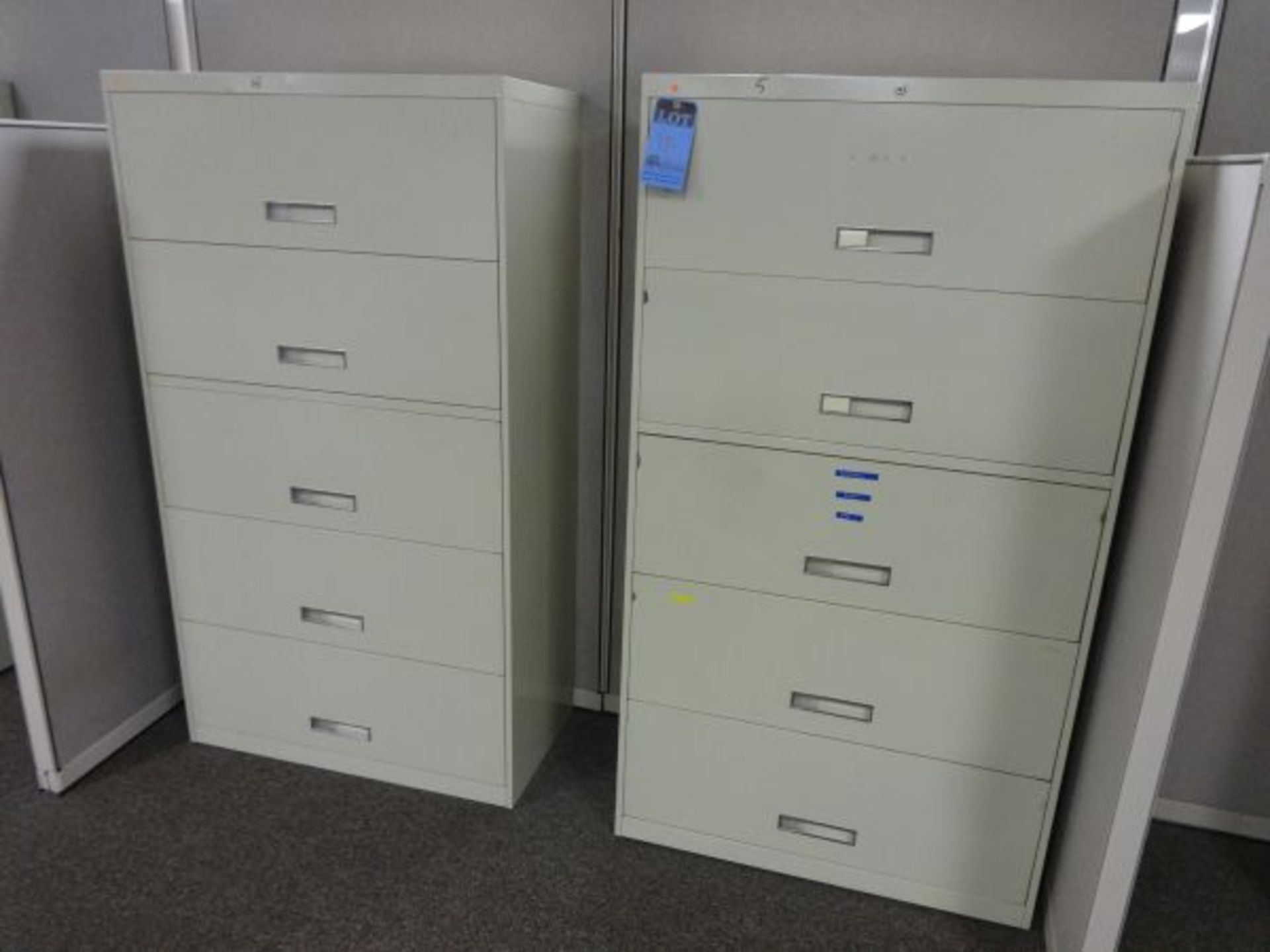 5-DOOR LATERAL FILE CABINETS