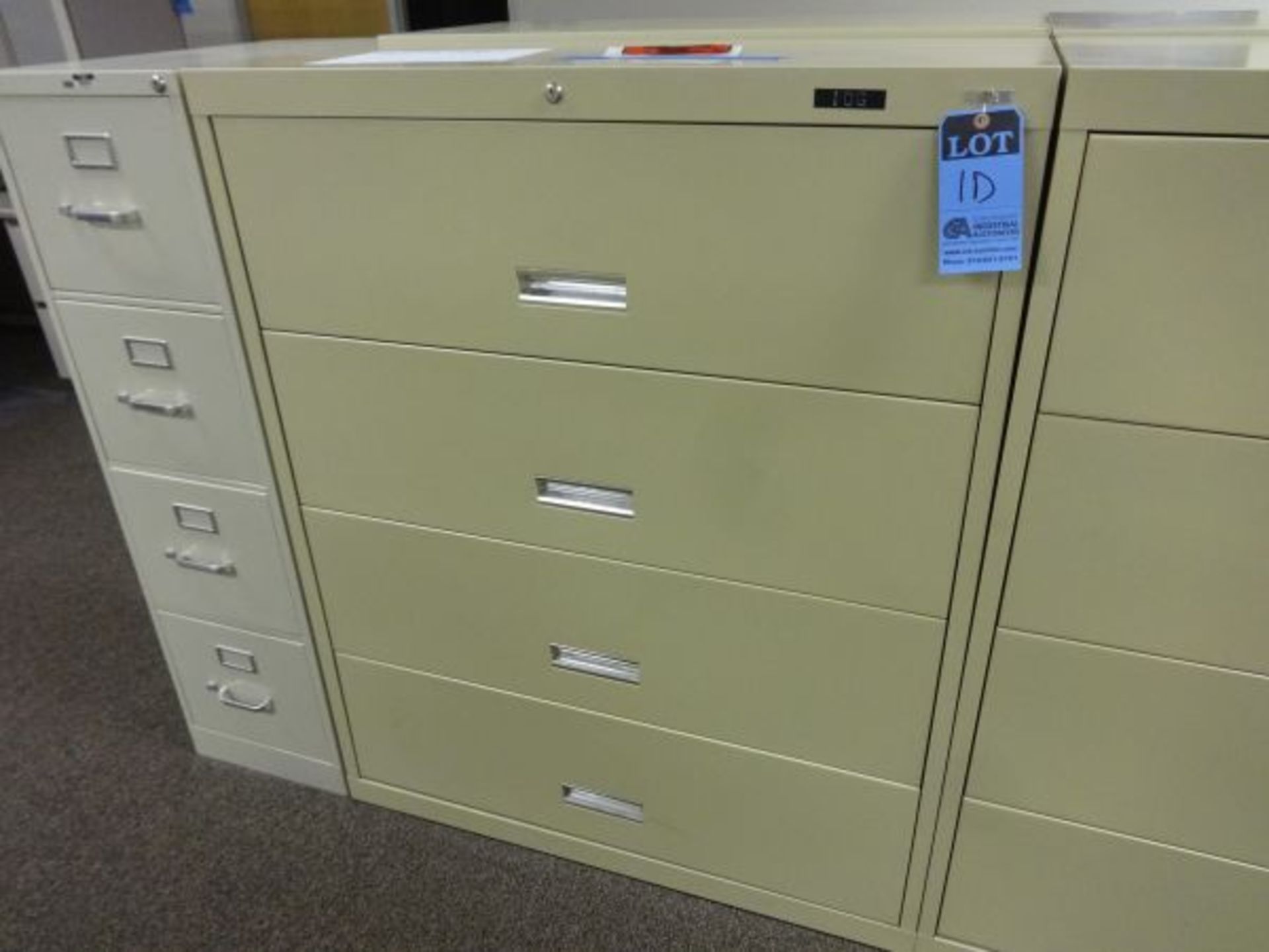 4-DRAWER LOTH LATERAL FILE CABINET
