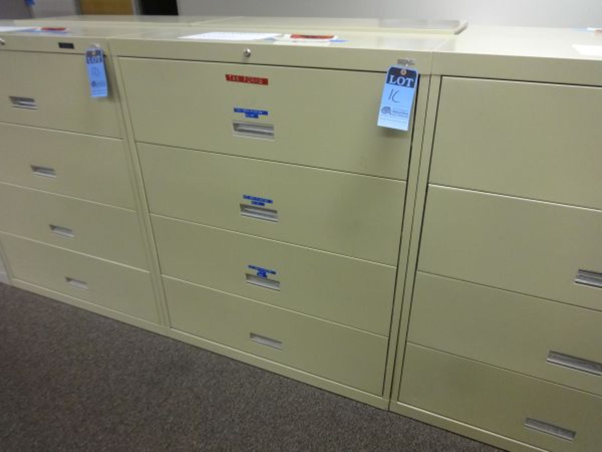 4-DRAWER LOTH LATERAL FILE CABINET