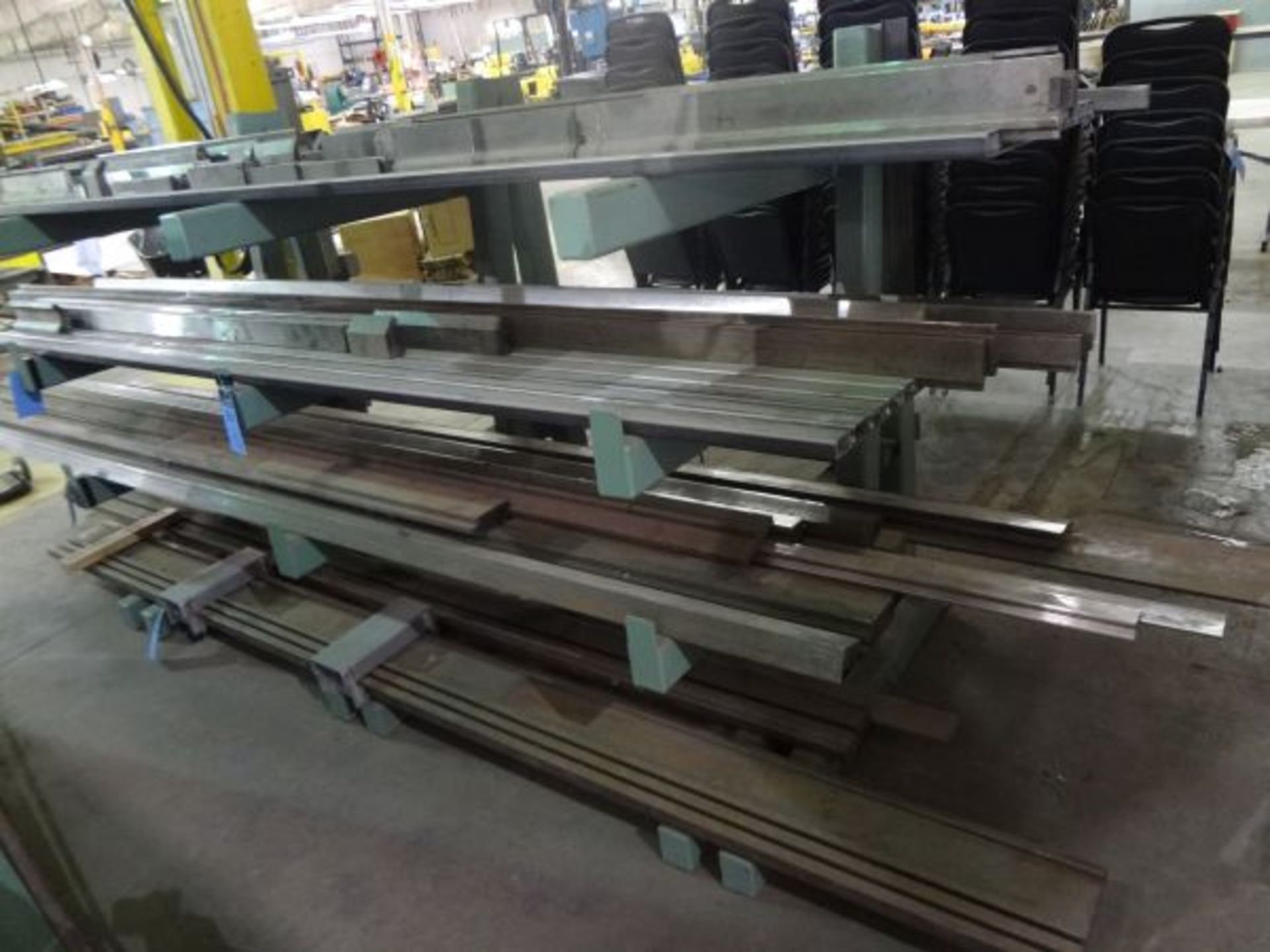 91"L X 35" ARM X 60" HIGH HEAVY DUTY STEEL CANTILEVER