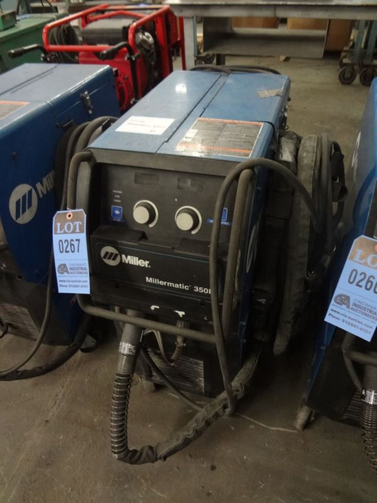 350 AMP MILLER MILLERMATIC 350P WELDER; S/N LJ060803B