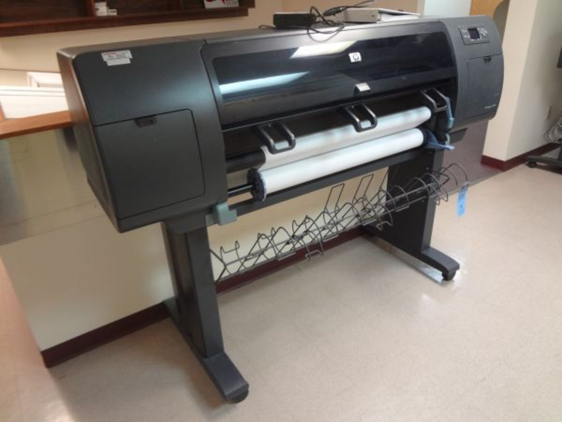 42" HP MODEL Q1273A DESIGNJET 4000 COLOR PLOTTER; S/N SG6A6H901B - Image 2 of 4