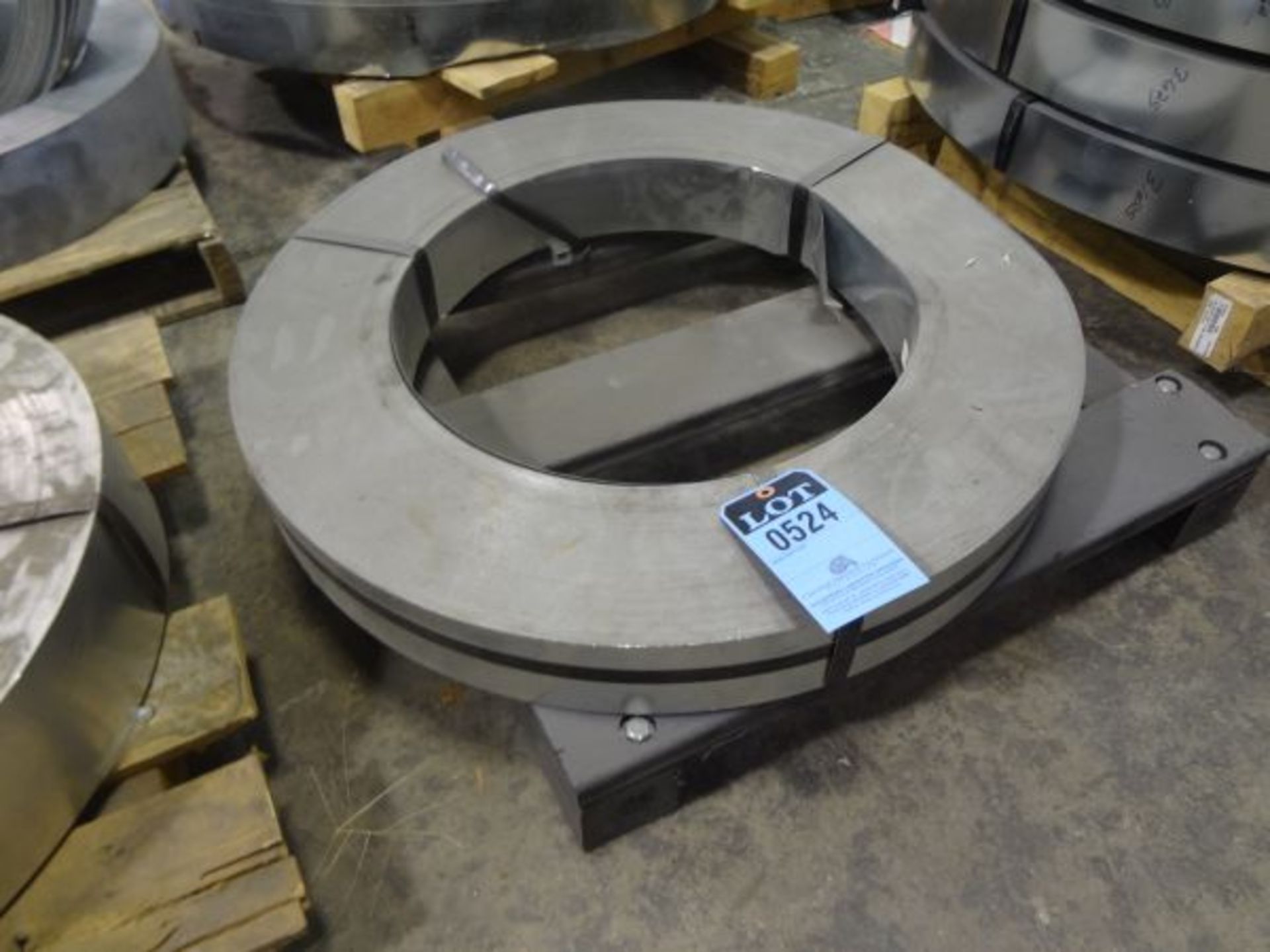 COIL .0180 X 3.75" GALVINIZED SKIDDED STEEL, APPROX. TOTAL WEIGHT 347 LB.