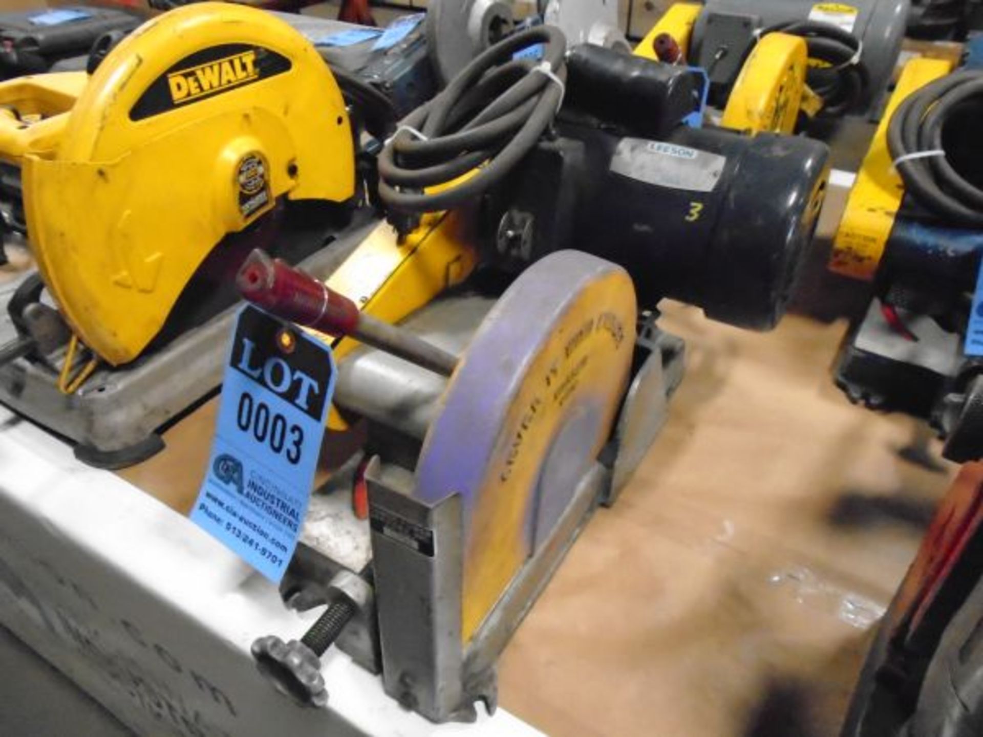 10" EVERETT ABRASIVE CHOP SAW