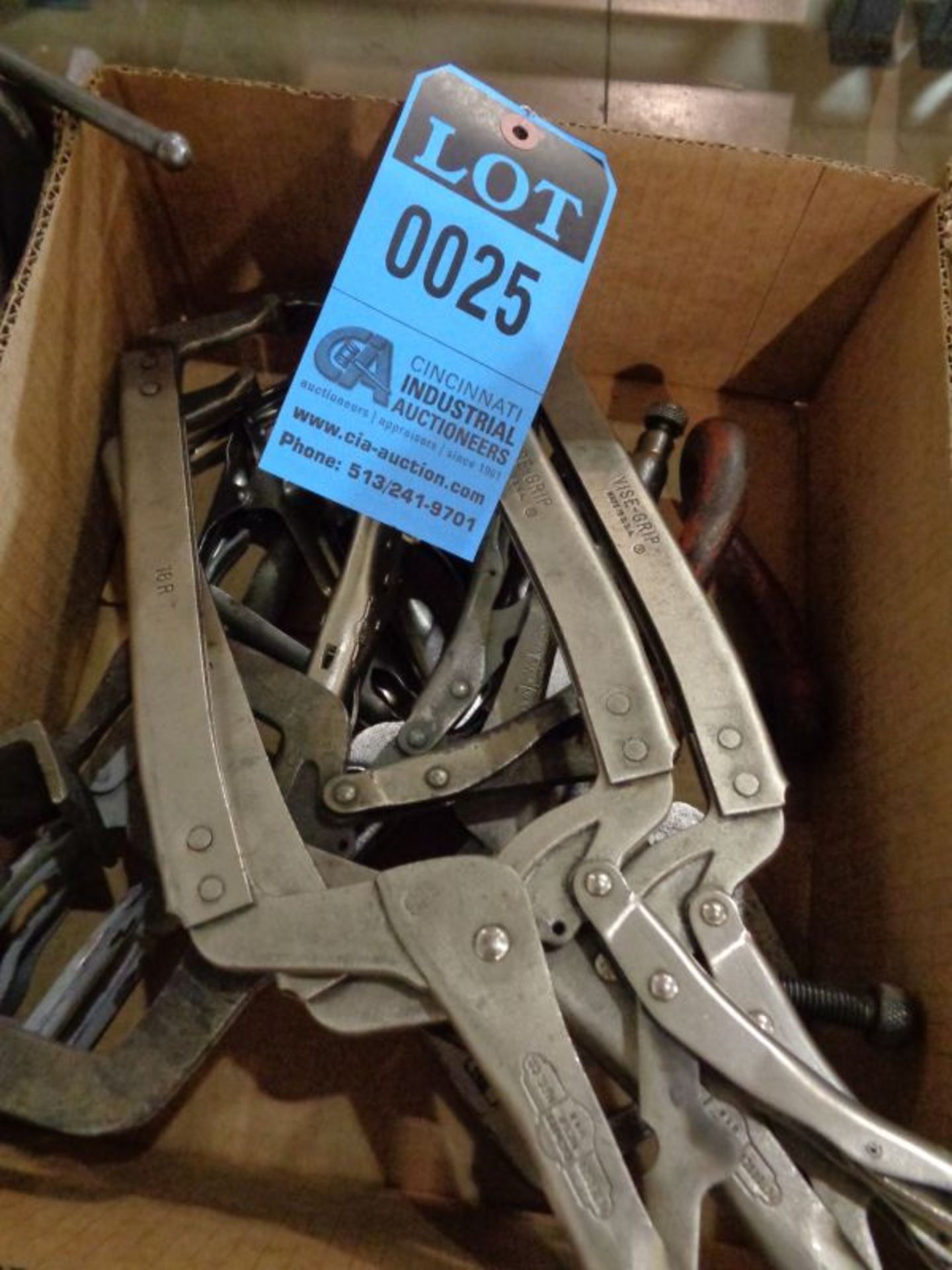 (LOT) VISE GRIP CLAMPS