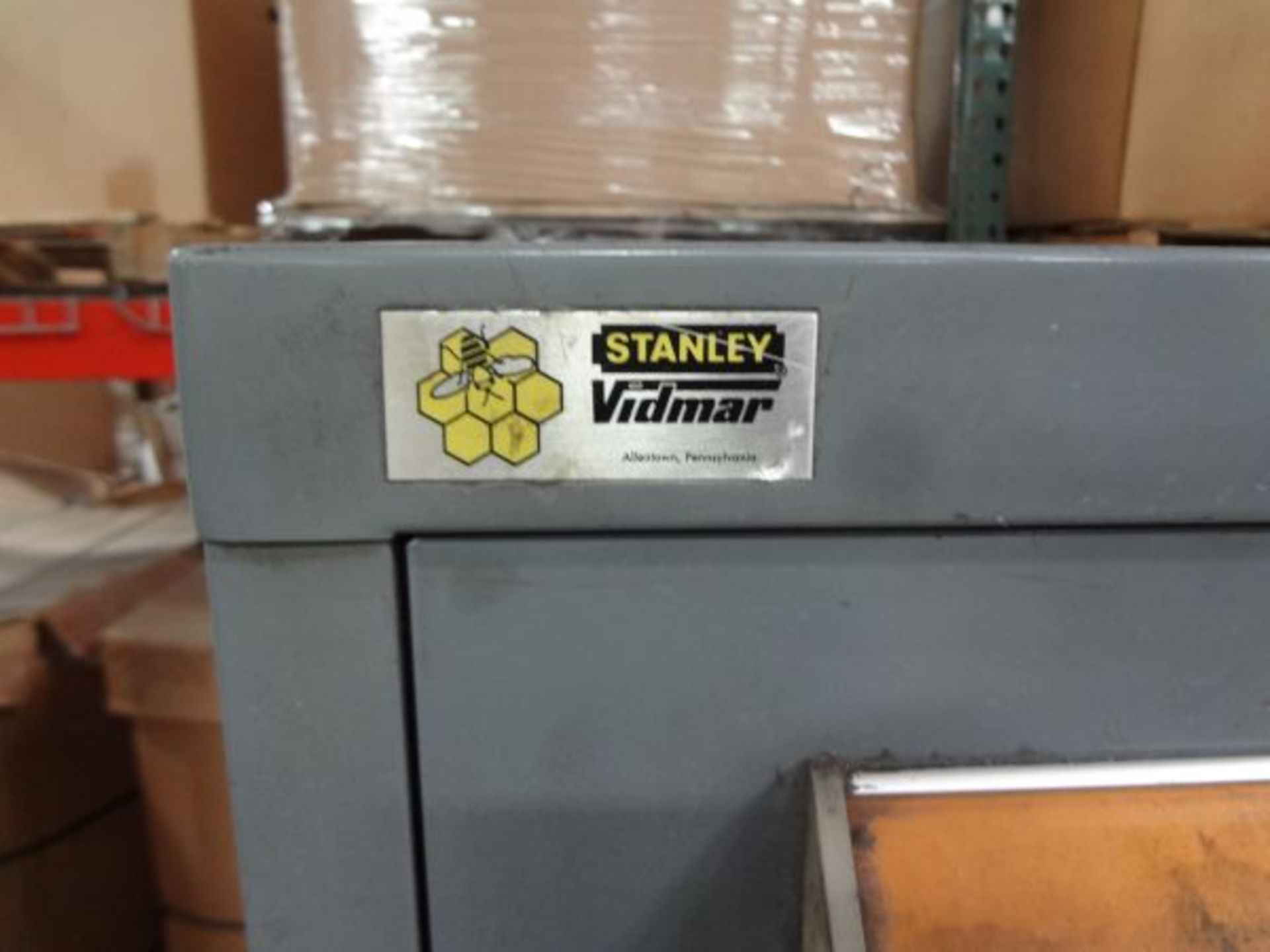 STANLEY VIDMAR 10-DRAWER TOOLING CABINET, 28" X 30" WIDE X 59" HIGH - Image 3 of 3