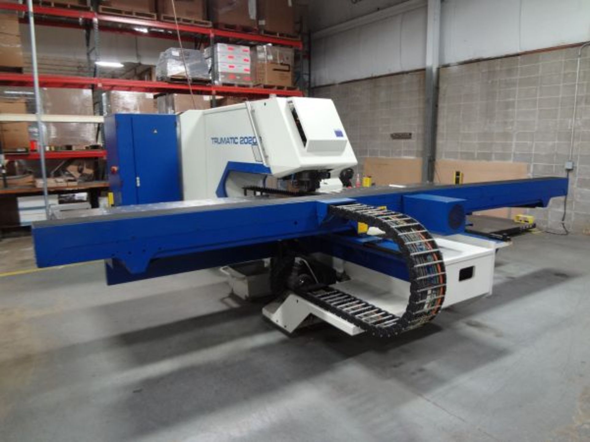 20 TON TRUMPF 2020R SINGLE END CNC PUNCH WITH TOOL ROTATION; S/N A0030A0323, PART NO. 90951, 102" - Image 2 of 20