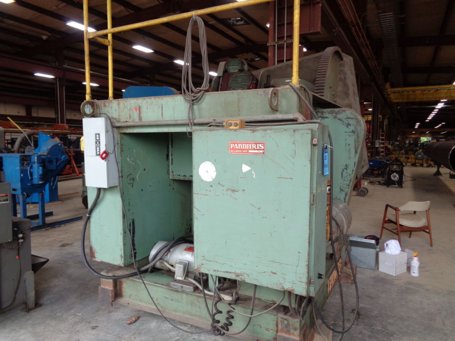 **25,000 LB. PANDJIRIS MODEL 250MVRM WELDING POSITIONER, 12,000 LB. CAPACITY; S/N 25-3773-2, 72" X - Image 4 of 7