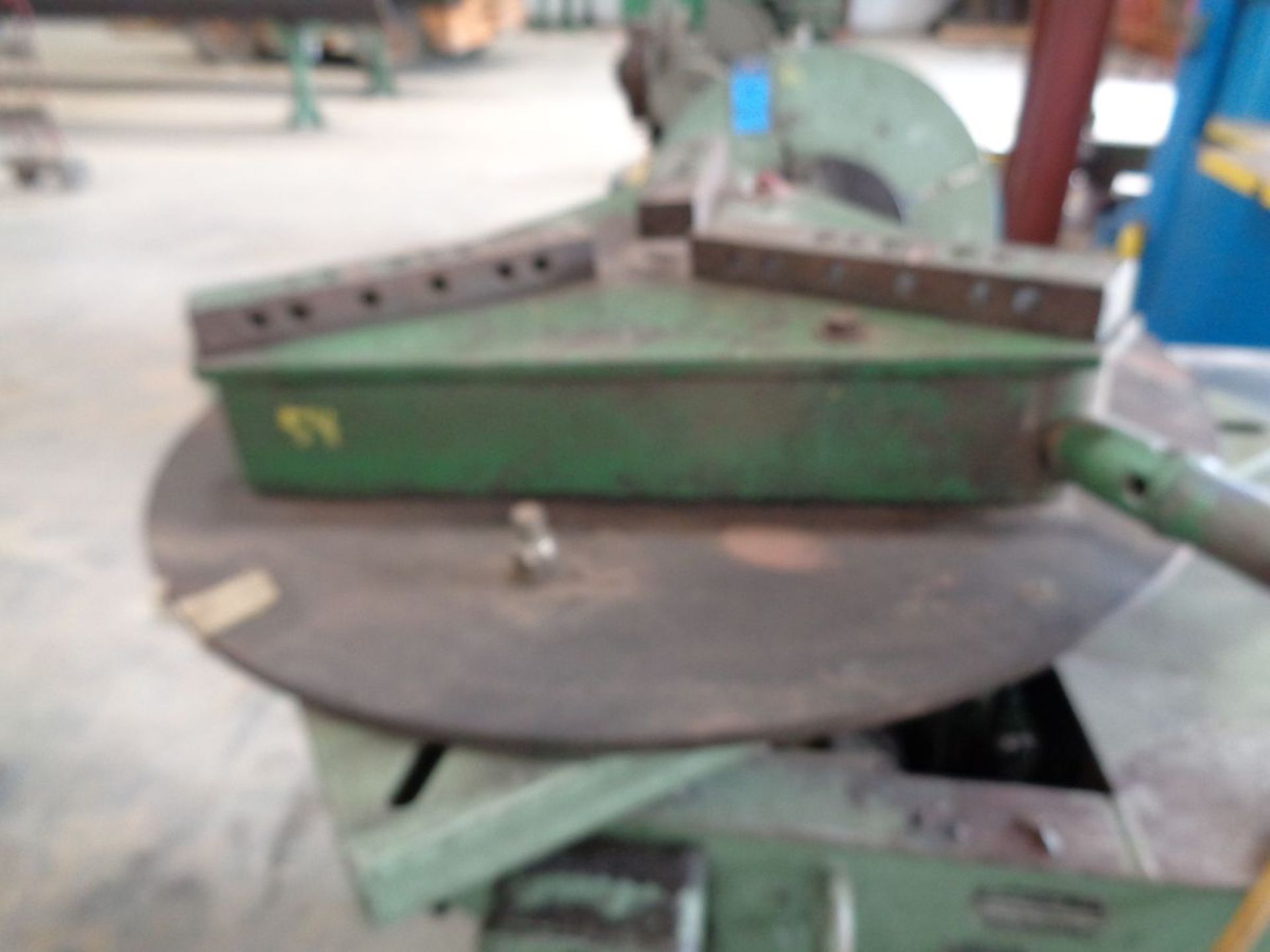 2,500 LB. ARONSON MODEL HD25 WELDING POSITIONER; S/N 60537, POWER TILT AND ROTATION, 30" X 30" - Image 2 of 6