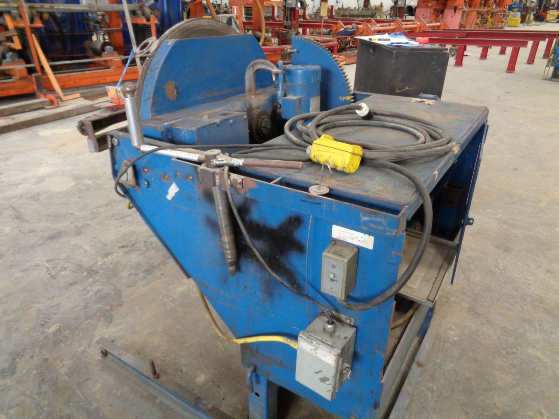 2,500 LB. GROSS LOAD CAPACITY BLACK LION MODEL 25V WELDING POSITIONER; S/N 993, POWER TIL AND - Image 5 of 6