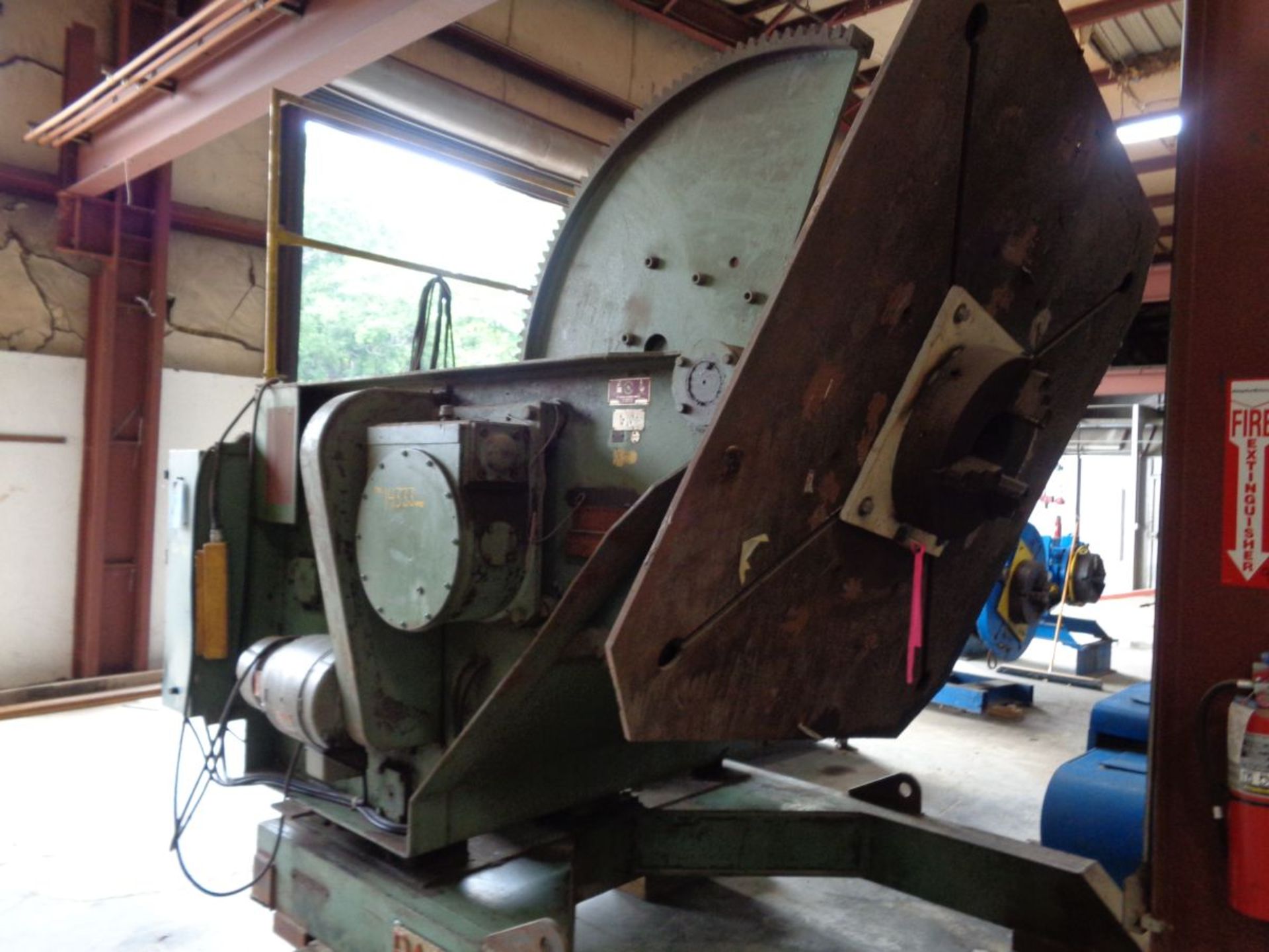 **25,000 LB. PANDJIRIS MODEL 250MVRM WELDING POSITIONER, 12,000 LB. CAPACITY; S/N 25-3773-2, 72" X