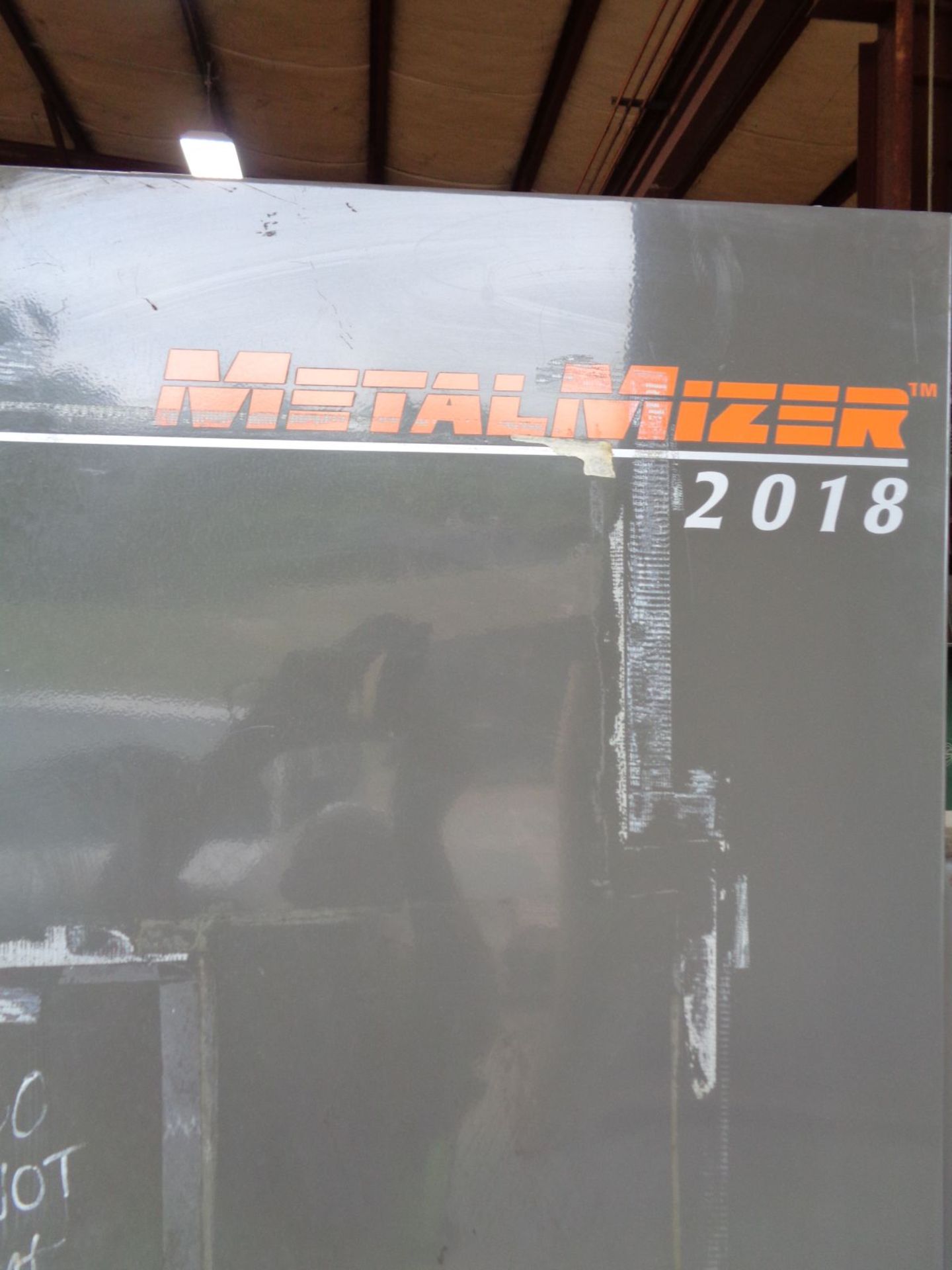 20" METAL MIZA MODEL 2018 TILT FRAME VERTICAL BAND SAW, 28" X 30" TABLE, 1" WIDE BLADE - Image 2 of 5