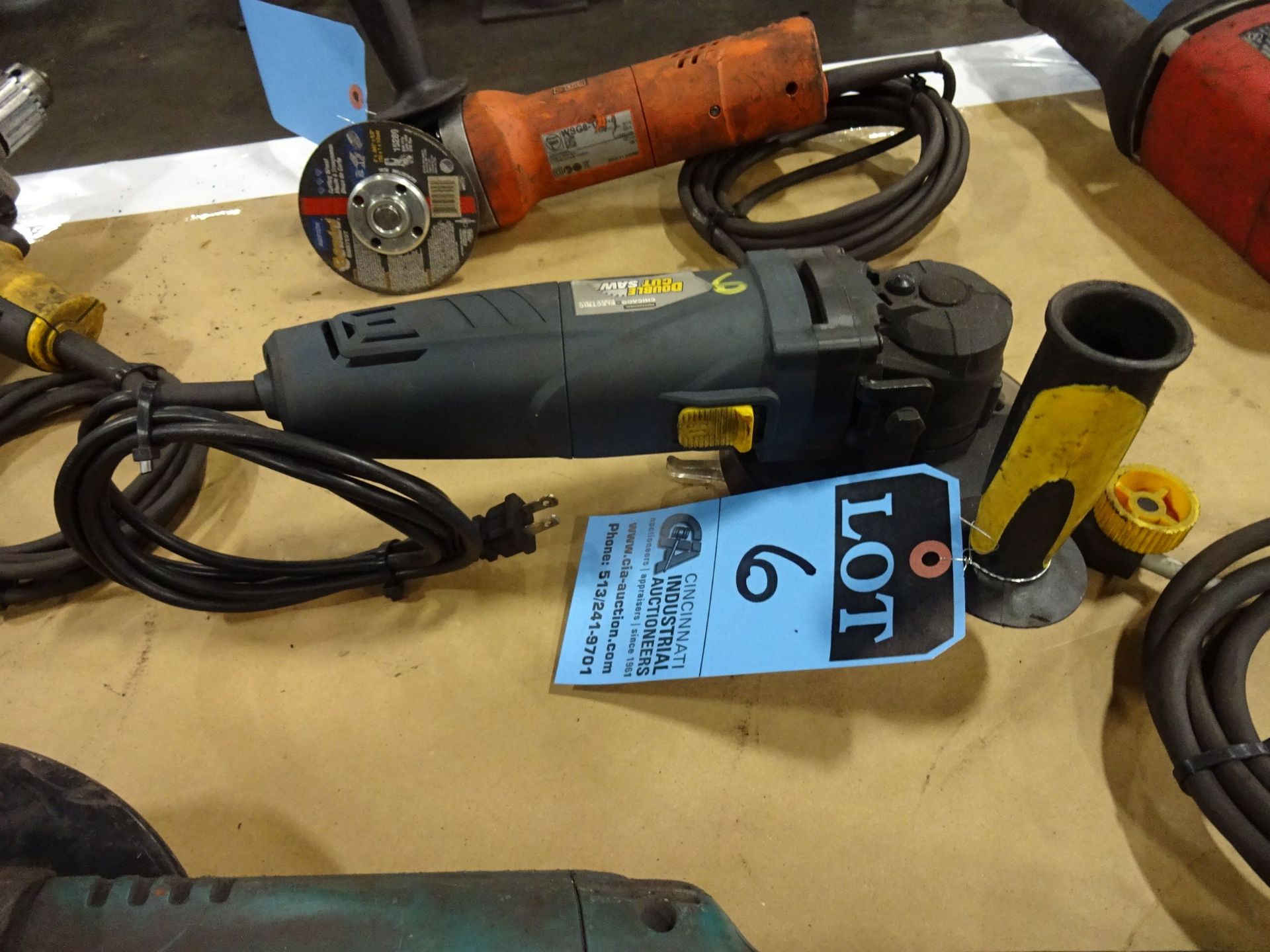 CHICAGO ELECTRIC DOUBLE CUT SAW