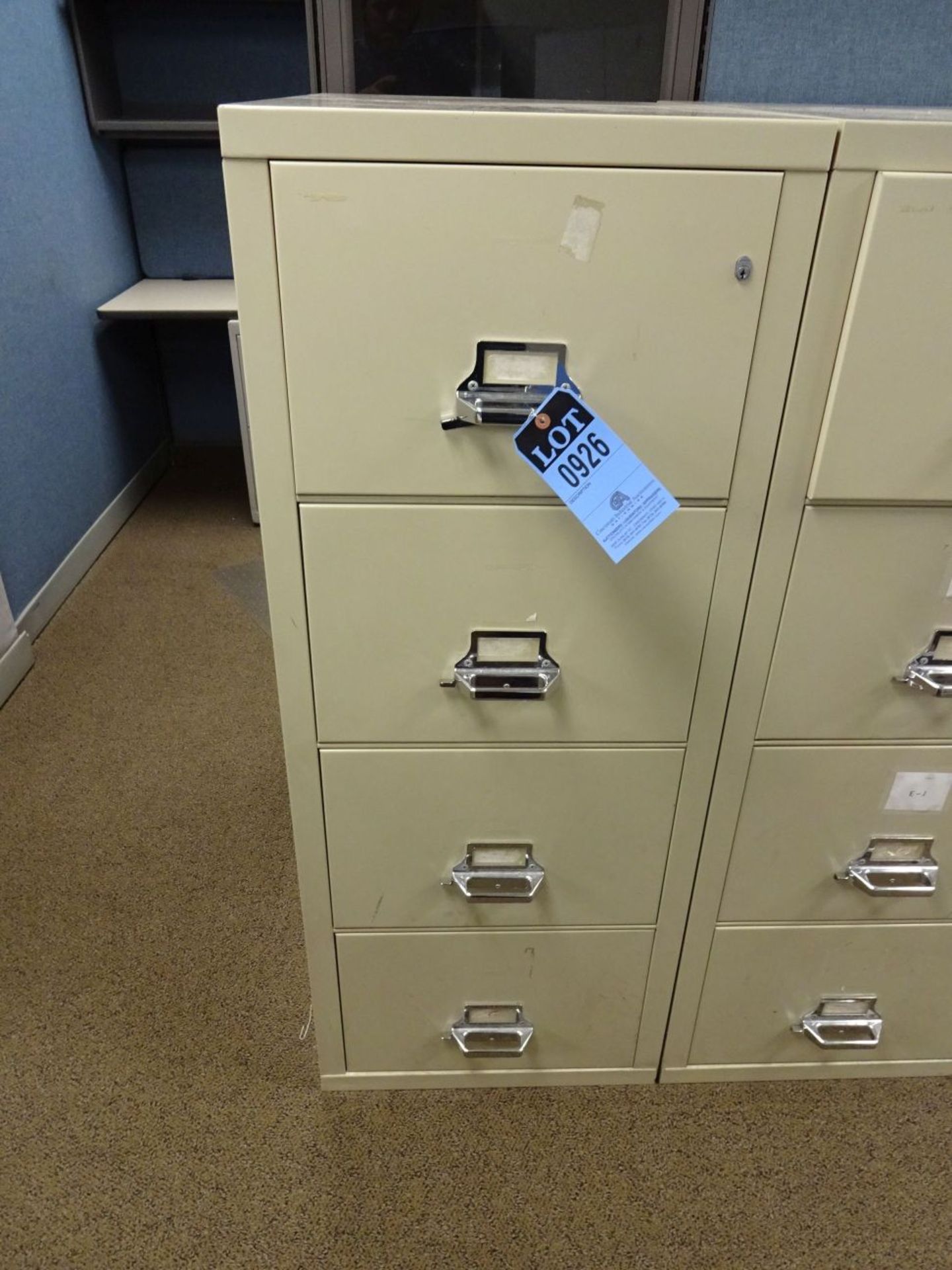 4-DRAWER LEGAL SIZE FIRE PROOF FILE
