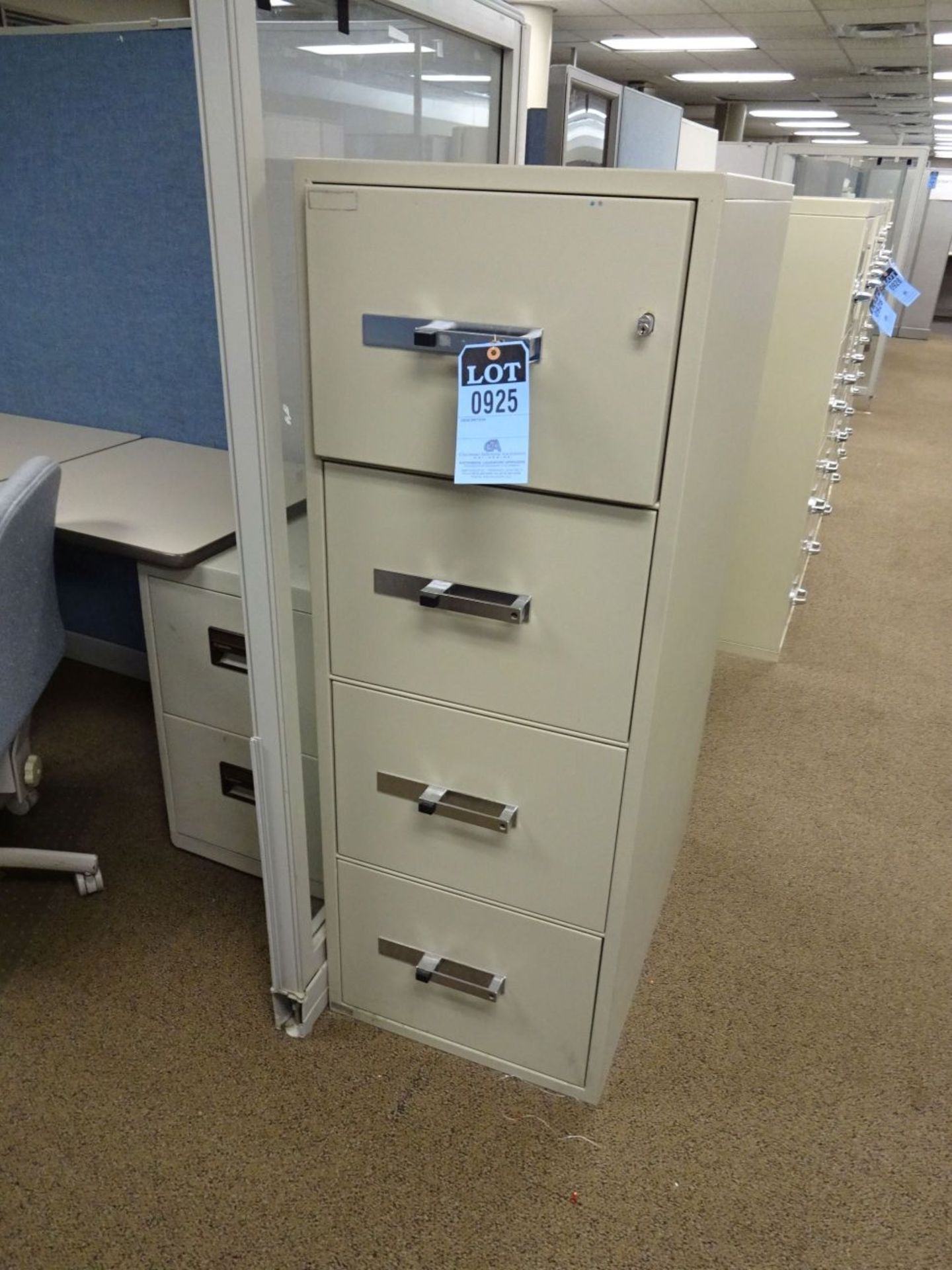 4-DRAWER LEGAL SIZE FIRE PROOF FILE