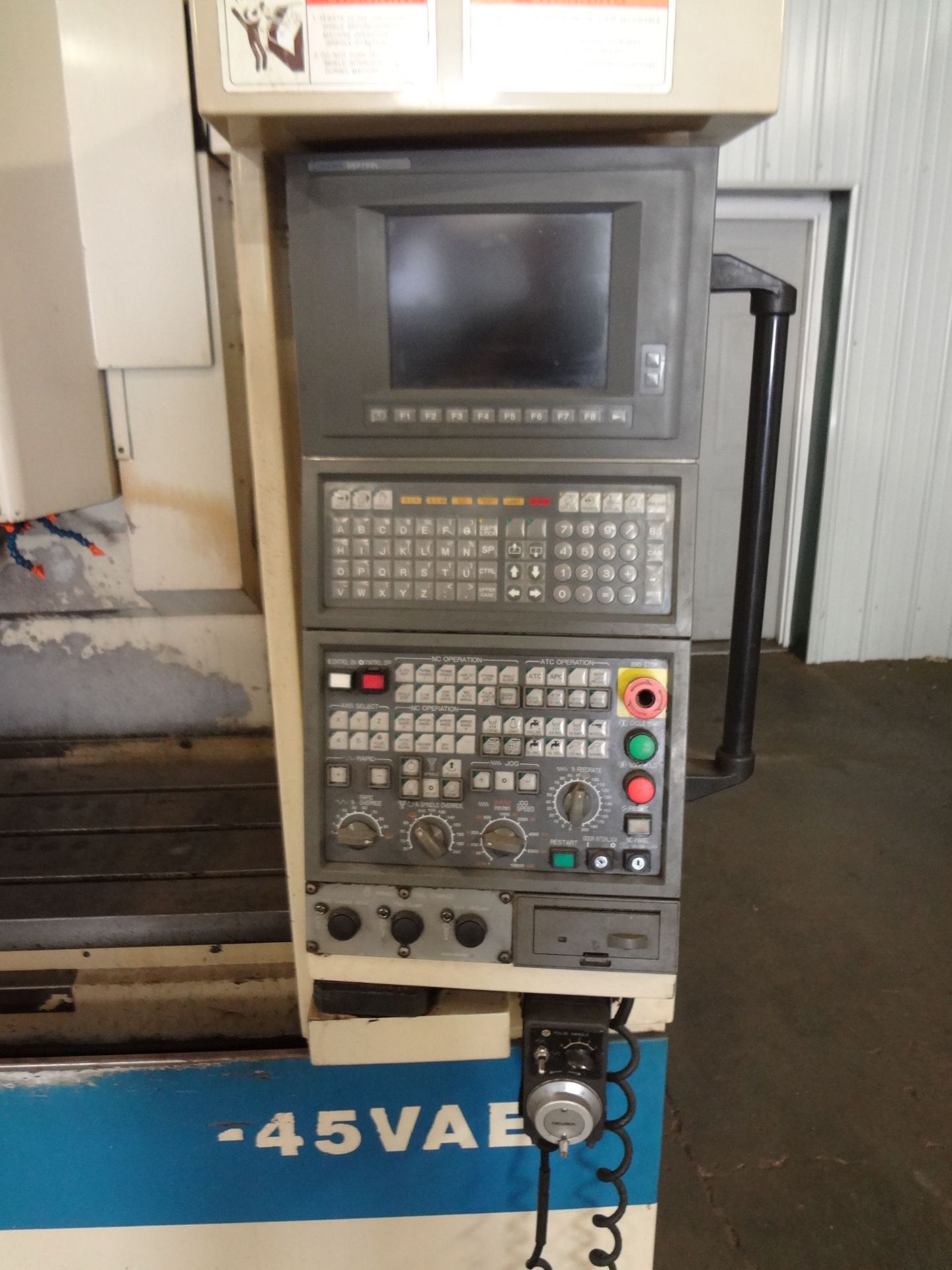 OKUMA MODEL MX-45VAE CNC VERTICAL MACHINING CENTER; S/N 09039014, OKUMA OSP700L CNC CONTROL, - Image 5 of 16