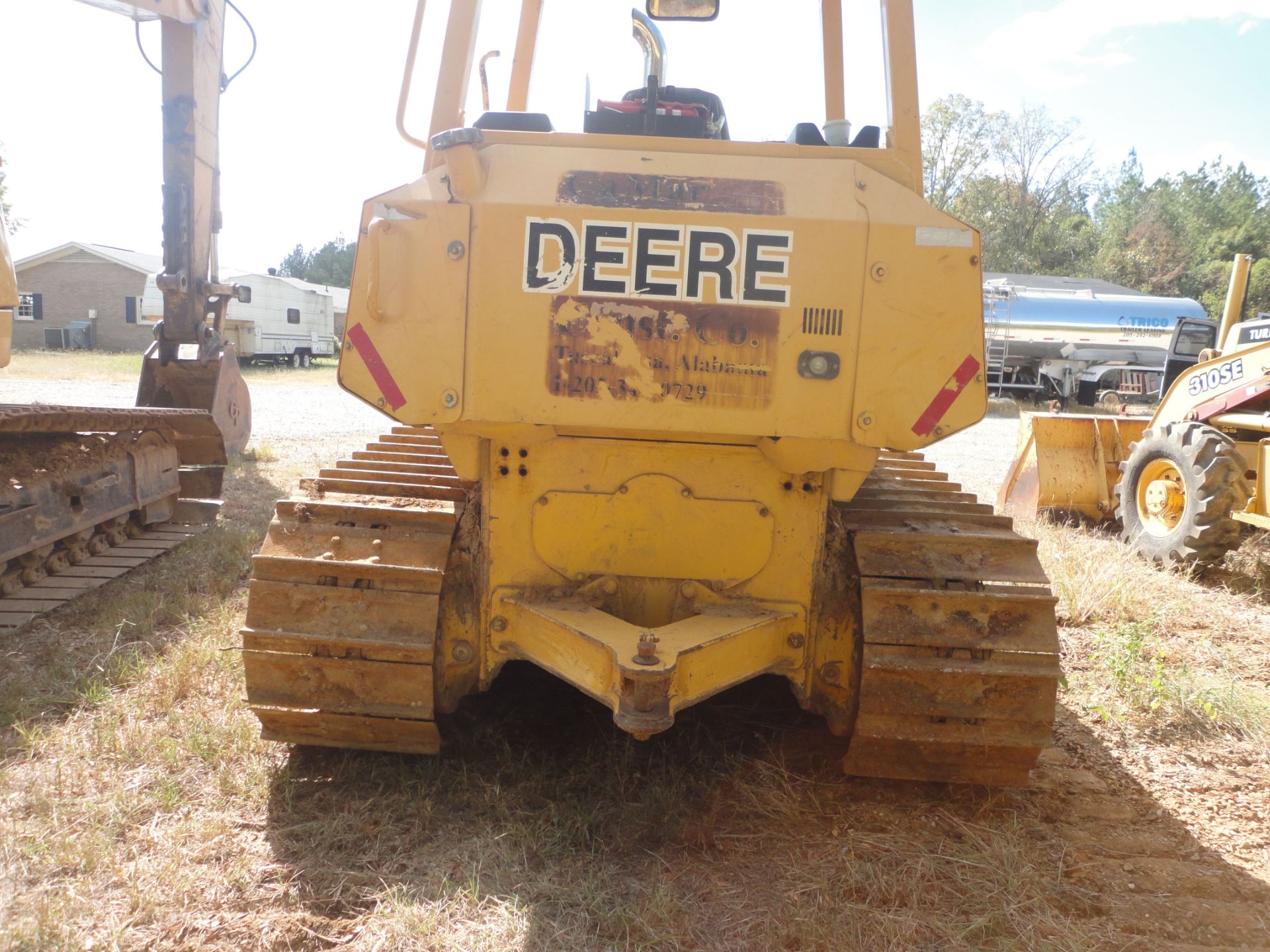 JOHN DEERE MODEL 700HLT SIX-WAY BLADE BULLDOZER; 10' WIDE BLADE, 22" WIDE TRACKS, 8,863 HOURS - Image 10 of 10