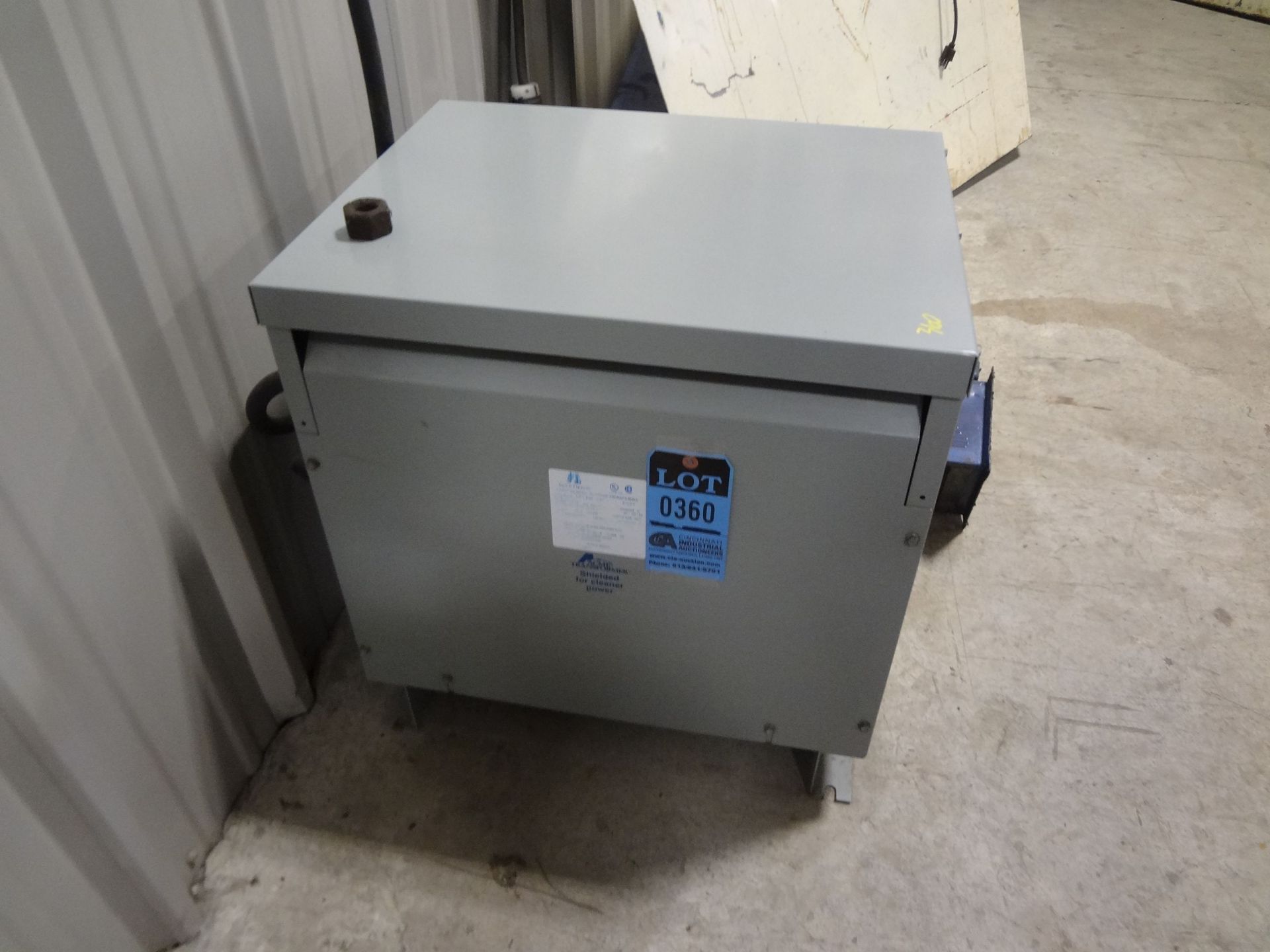 30 KVA ACME ELECTRIC CAT. NO. 1P1-53342-38 GENERAL PURPOSE TRANSFORMER