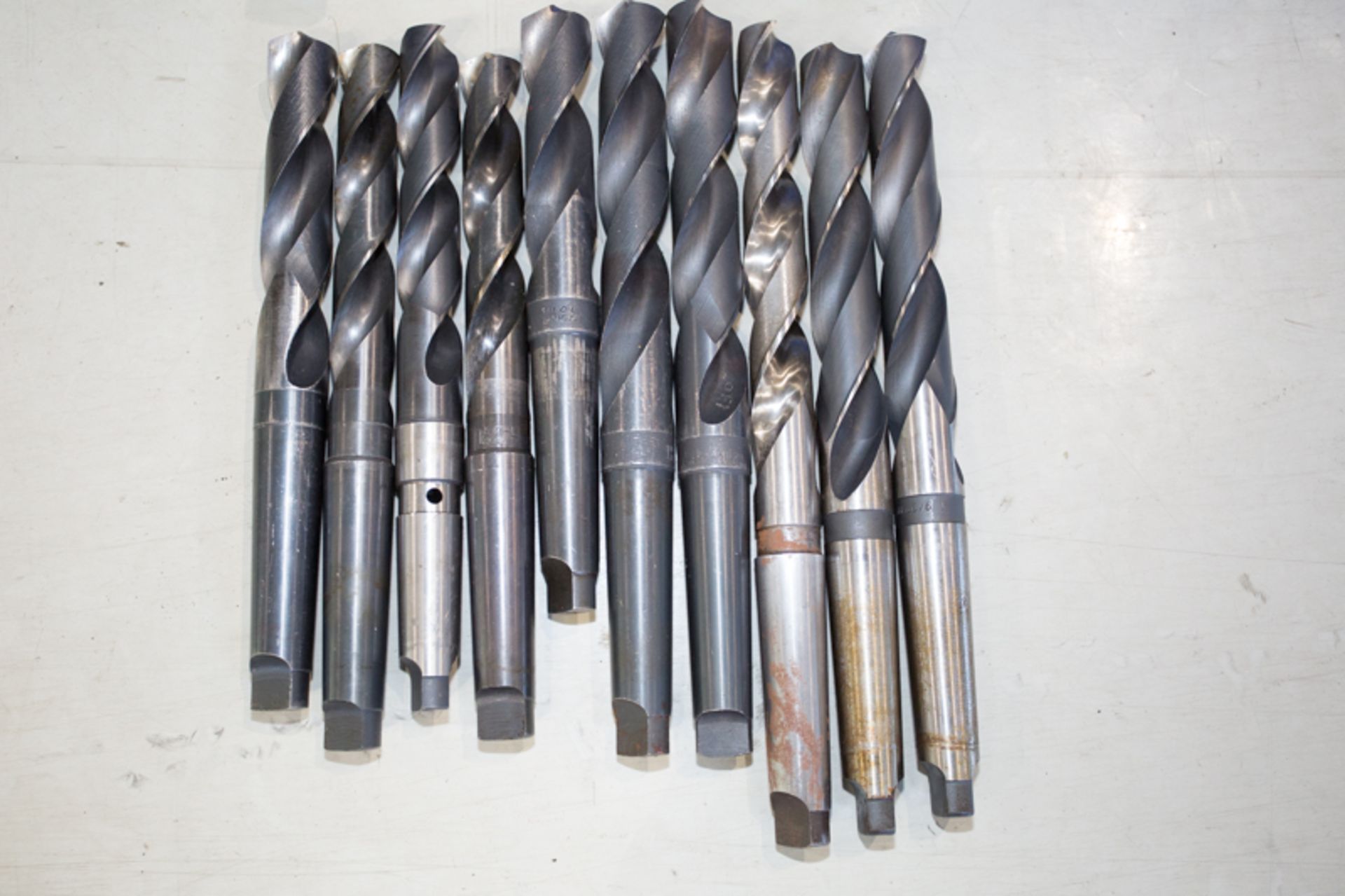 ASSORTED HD DRILLS, (4) X 1-5/32", (3) X 1-11/32", (3) X 1-9/32"