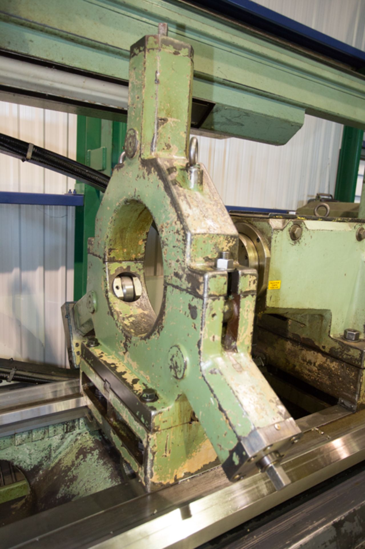 DAINICHI CNC LATHE MOD. M95-400, 40" SWING X 14FT BETWEEN CENTERS, STEADY REST, 8 STATION TURRET - Image 10 of 16