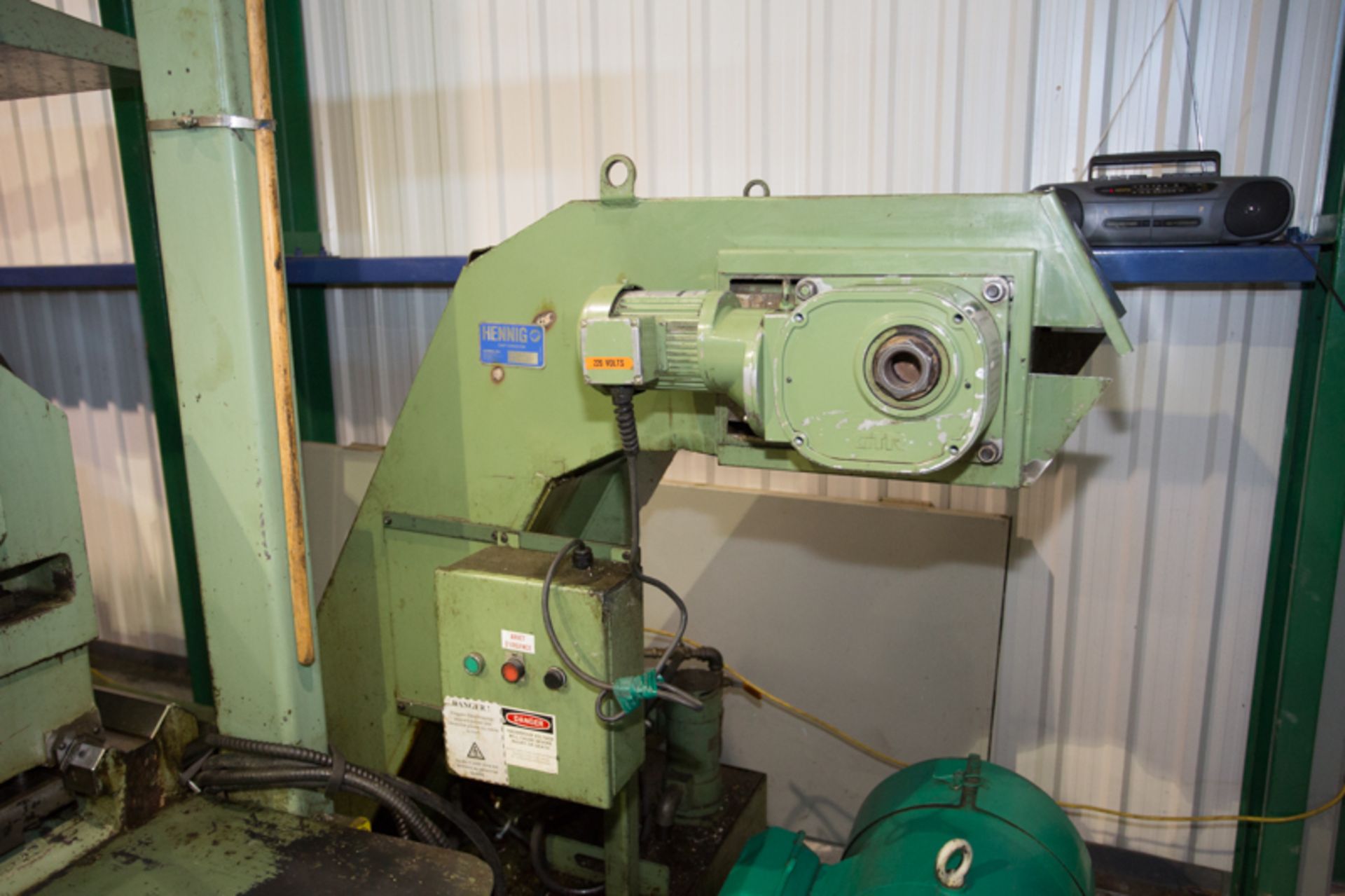 DAINICHI CNC LATHE MOD. M95-400, 40" SWING X 14FT BETWEEN CENTERS, STEADY REST, 8 STATION TURRET - Image 11 of 16