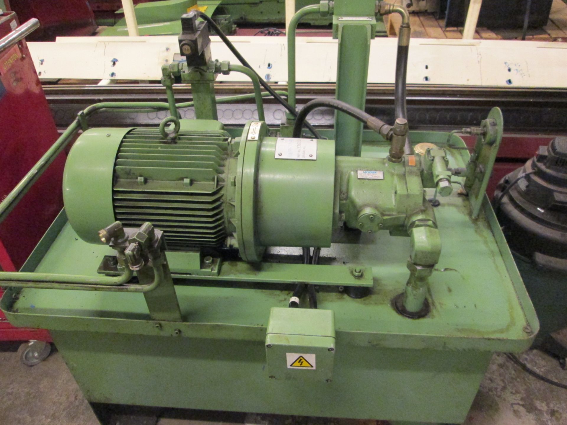 LAPOINTE SINGLE RAM HORIZONTAL ELECTRO-MECHANICAL BROACHING MACHINE, 50 HP CAPACITY, 180 INCH - Image 19 of 34