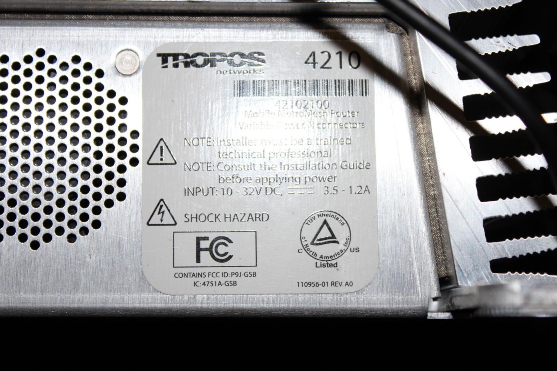 Tropos Drive Metromesh Test Tool [Model 42102100] - Image 4 of 5