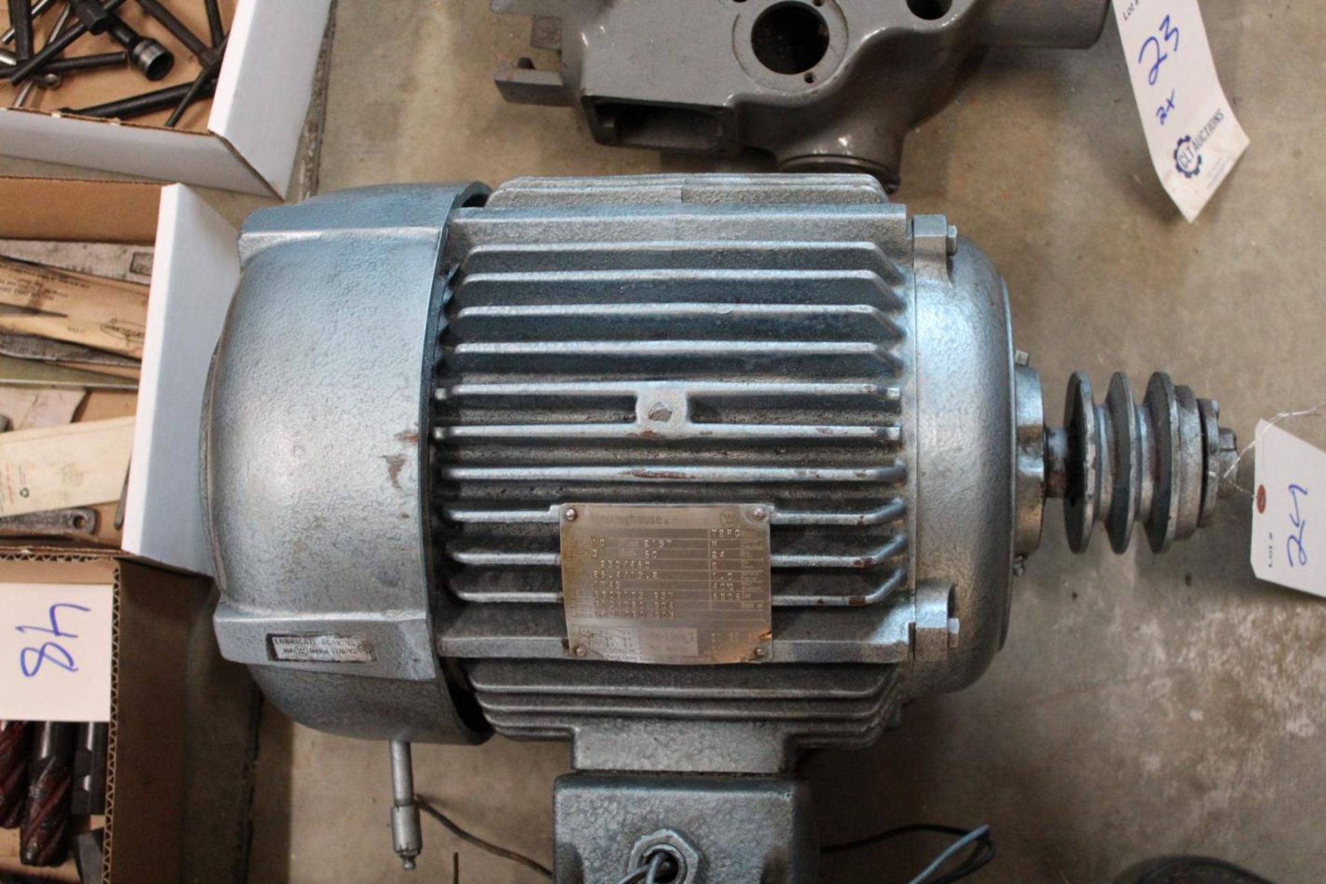 10 hp Motor, 1745rpm 230/460v/3ph - Image 2 of 3