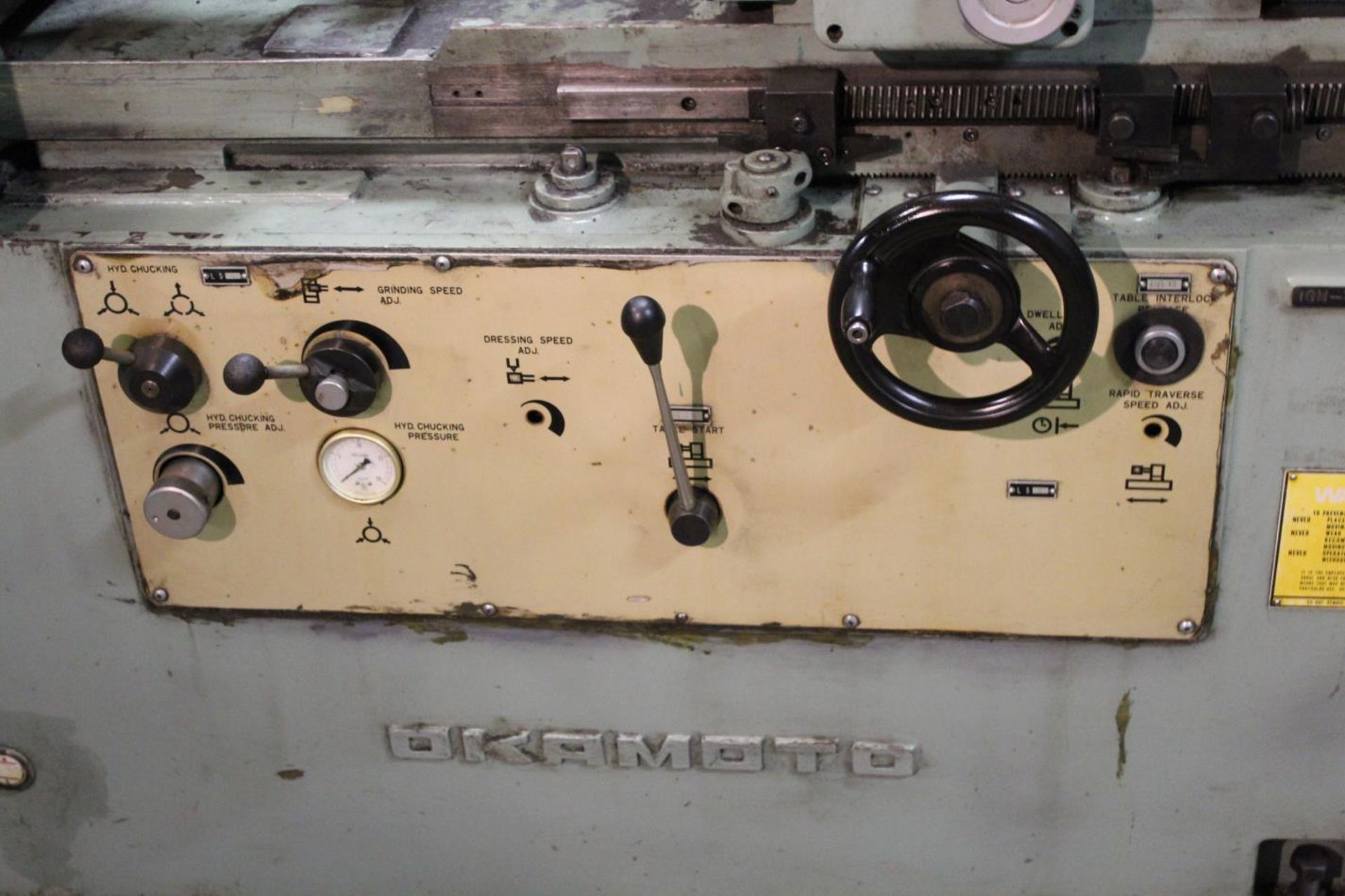 Okamoto IGM-1E Internal Grinder with Accessories (video)  230/460v/3ph - Image 3 of 14