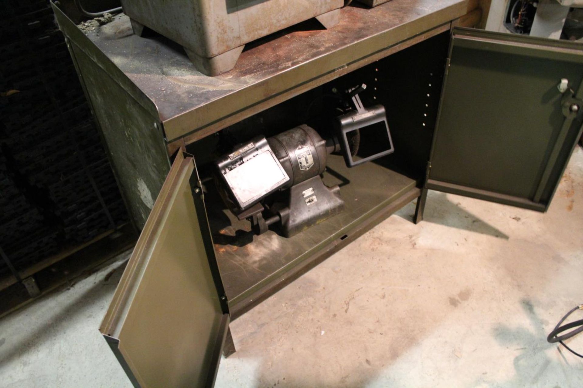 Temco 1620 Heat Treating Furnace With Cabinet, Stanley Grinder - Image 5 of 6