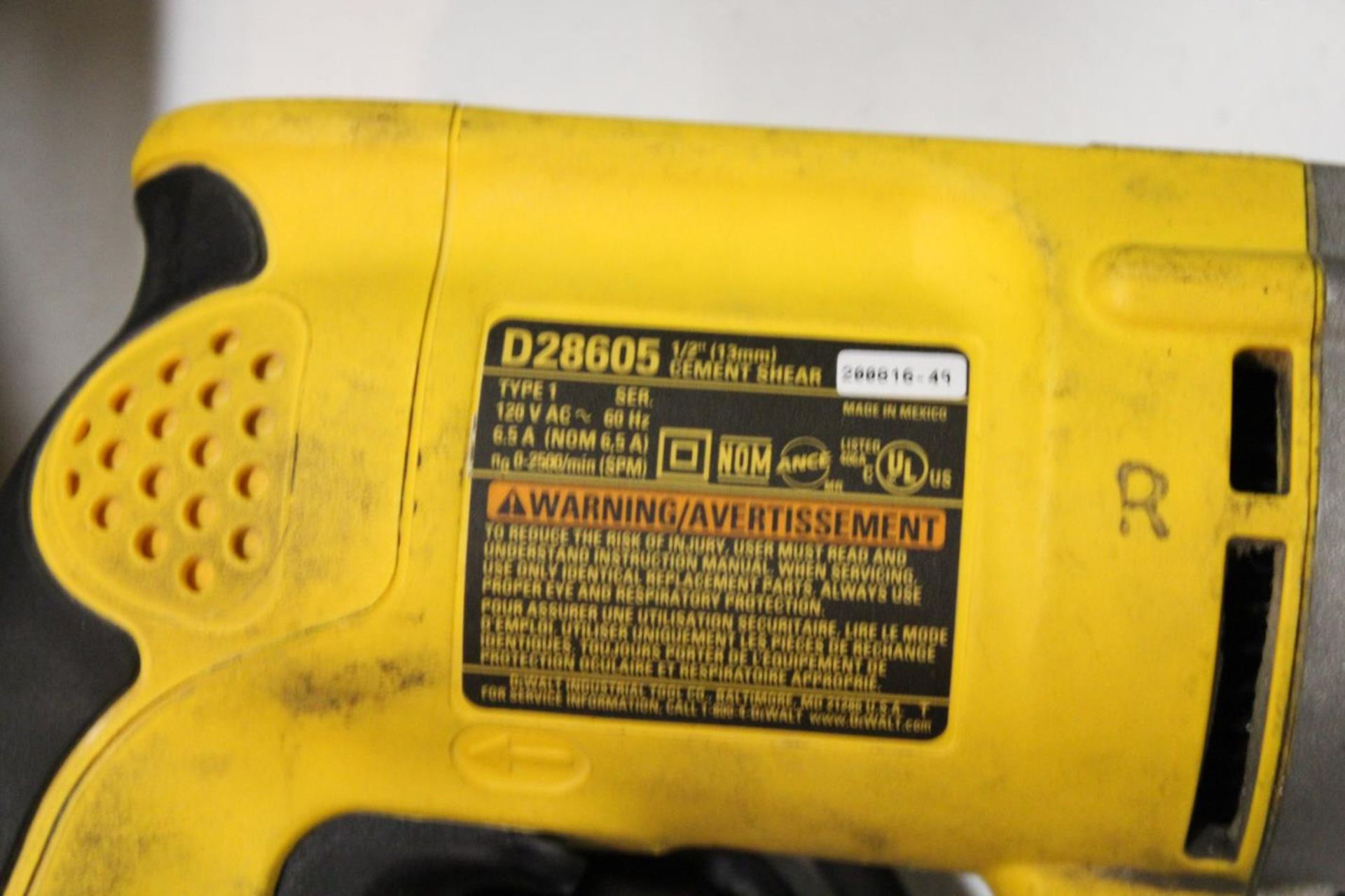 DeWalt Drill with Shear Attachment - Image 4 of 4