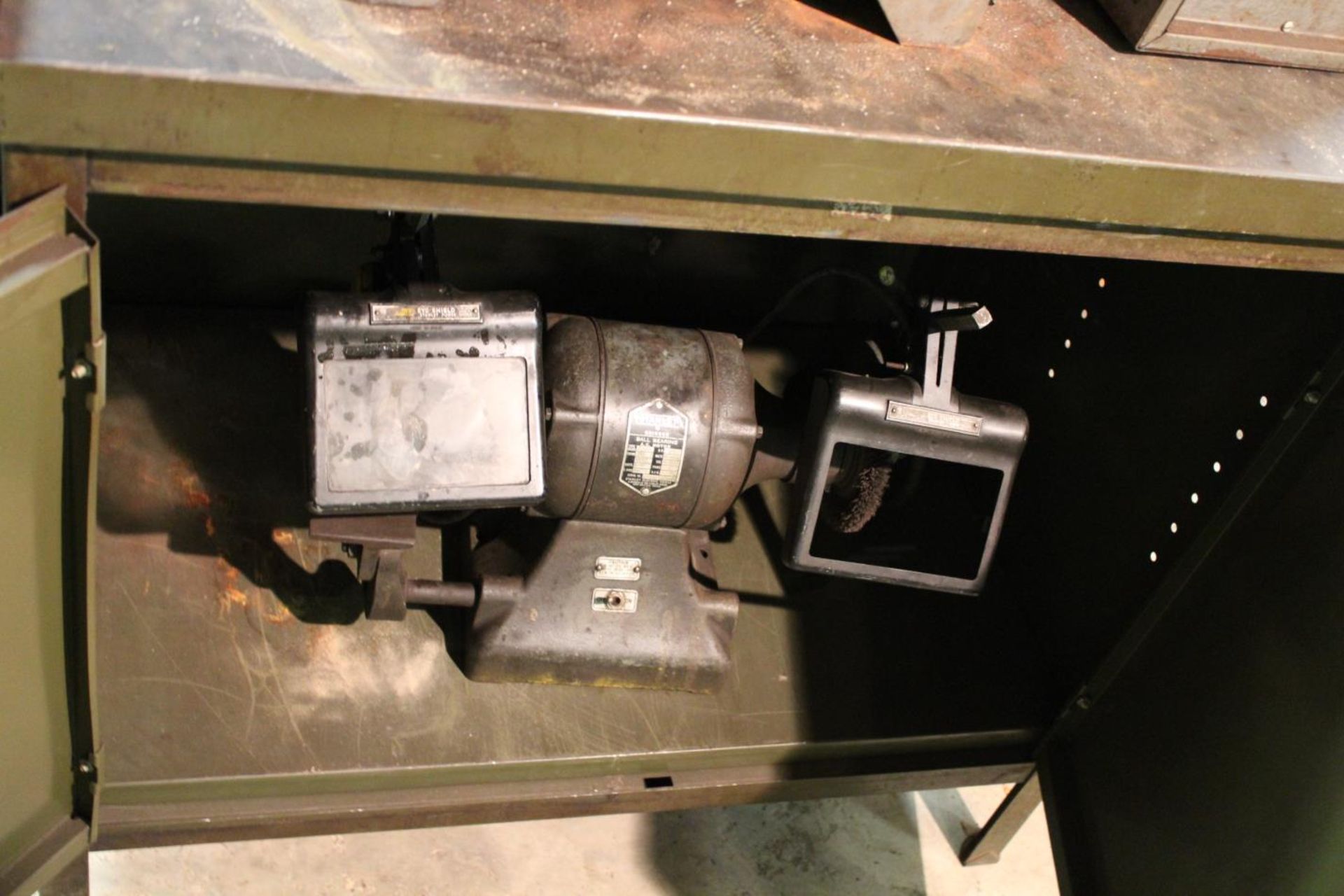 Temco 1620 Heat Treating Furnace With Cabinet, Stanley Grinder - Image 6 of 6