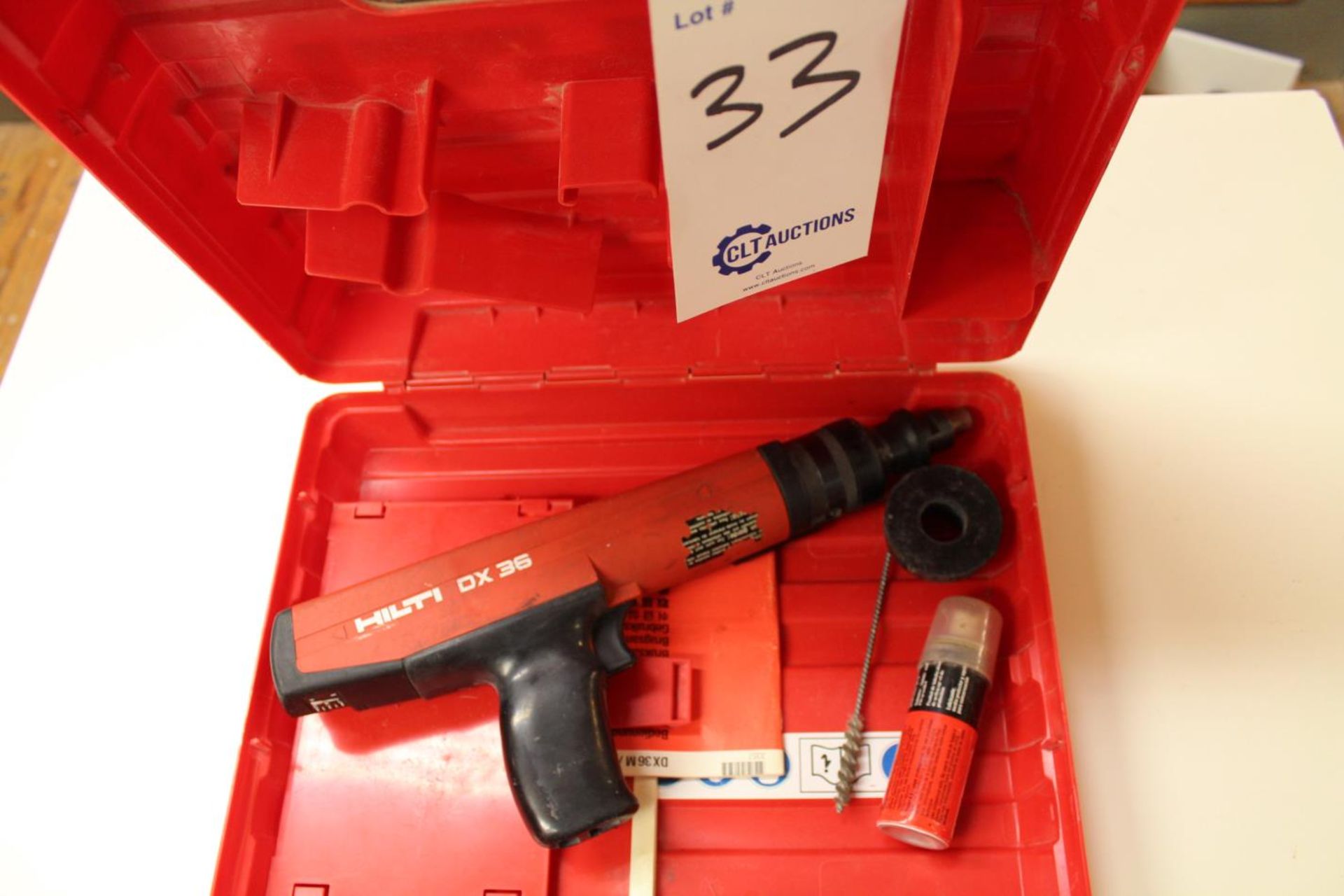 Hilti DX 36 Semi Automatic Powder Actuated Nail Gun - Image 2 of 2