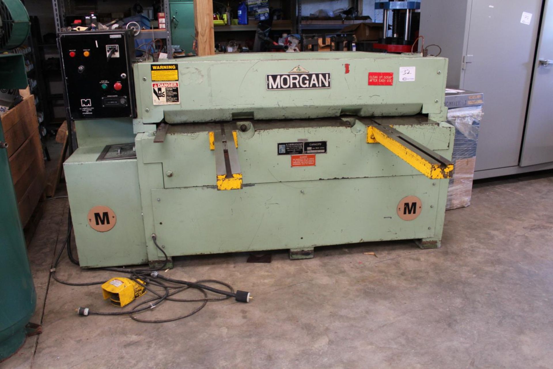 Morgan SC1500 60" Shear 6mm mild steel capacity, 230v/3ph - Image 2 of 8