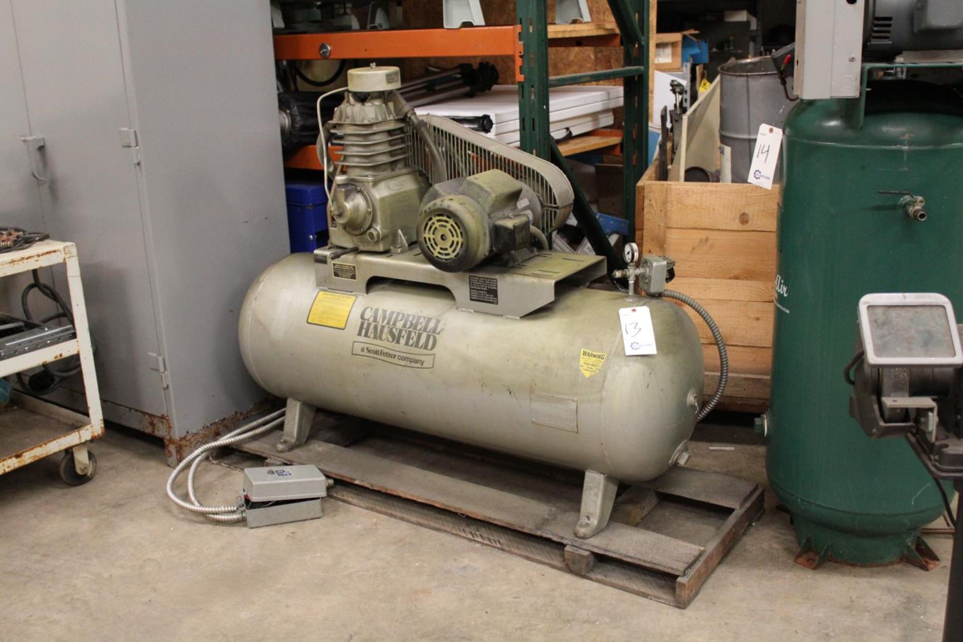 Campbell Hausfeld 5HP Horizontal Air Compressor 5HP/230/ 1ph