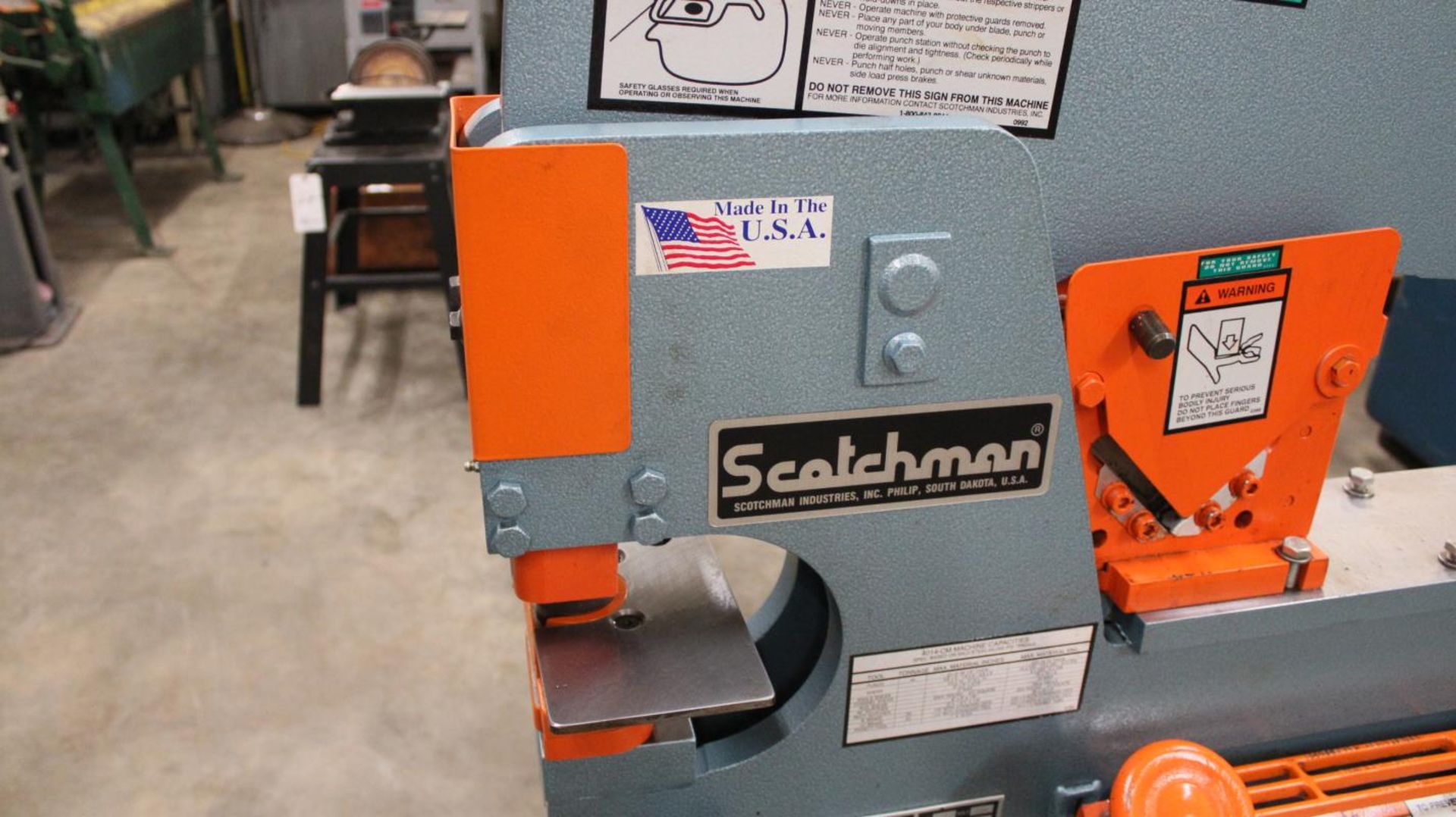 Scotchman 4014, 40 Ton Ironworker (Video)3HP/230/ 3ph - Image 3 of 12